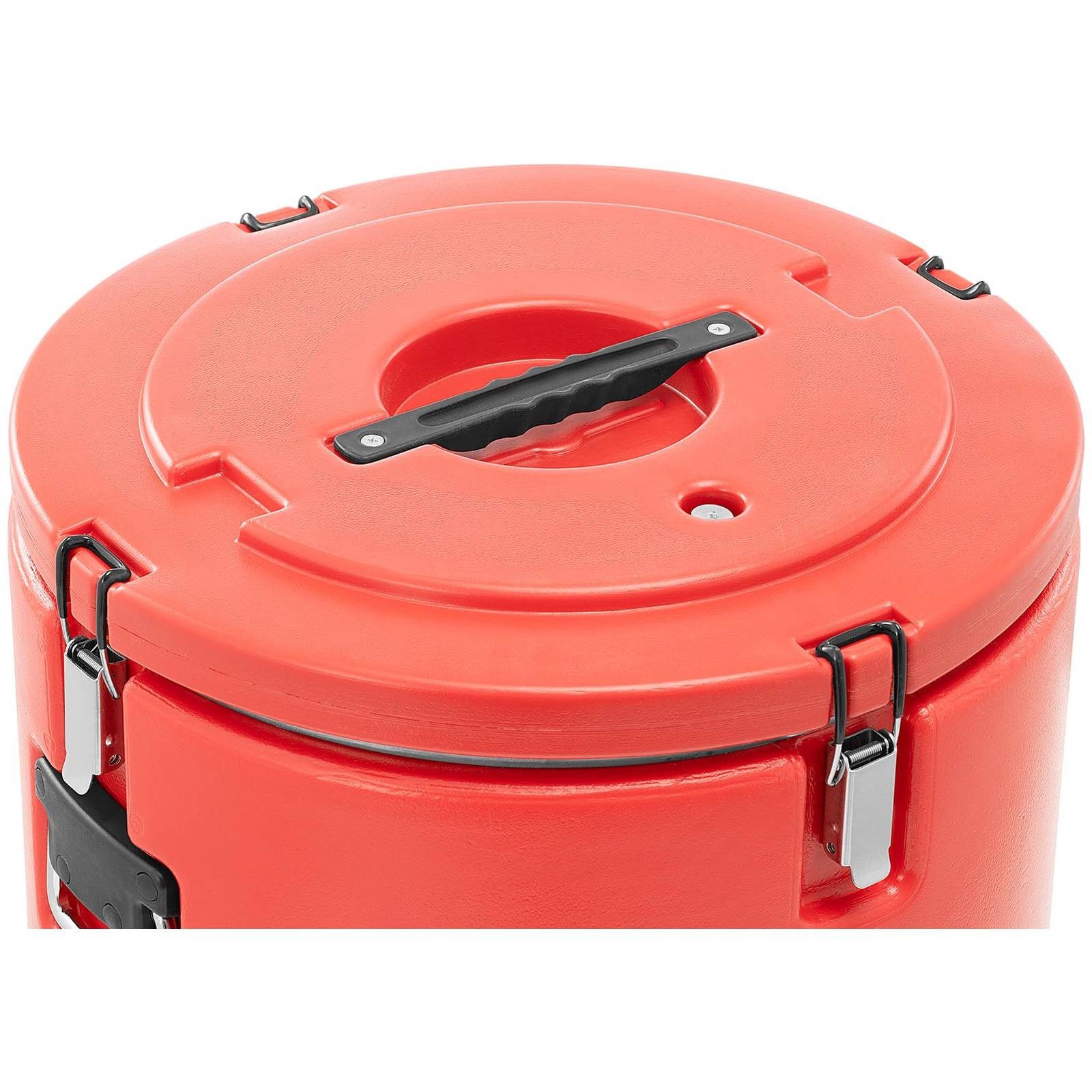 Royal Catering Thermobehälter 30 L Thermobox Thermoport Warmhaltebehälter Edelstahl Gastro Speisen, Edelstahl, Kunststoff, verschiedene Größen
