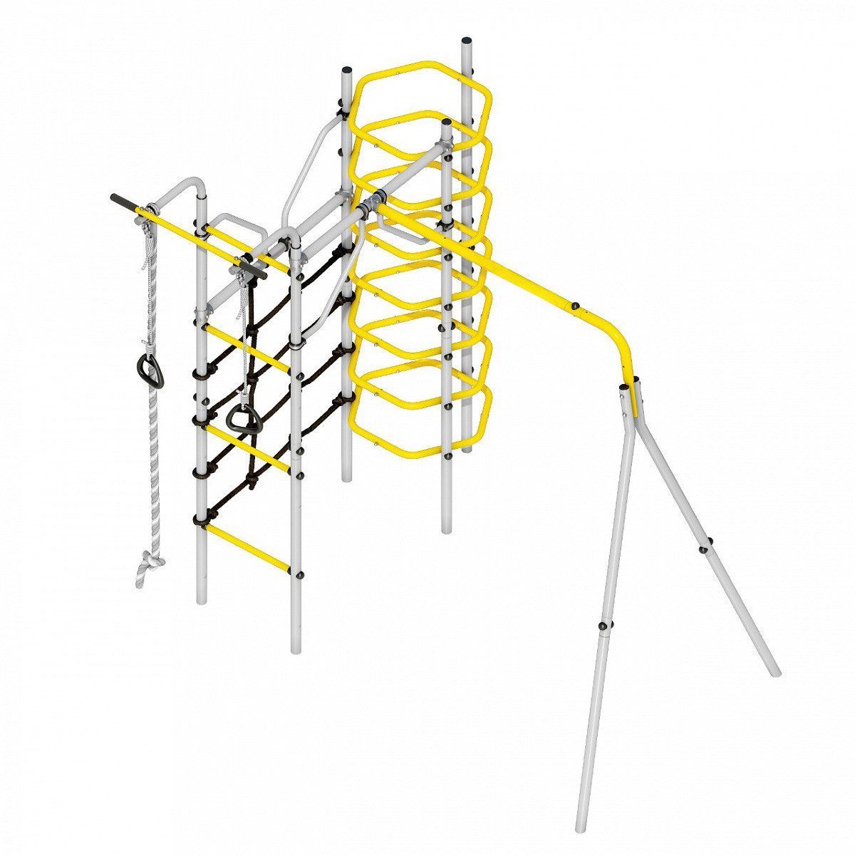 Jeflex Klettergerüst Klettergerüst GardenMaxx G1, zum einbetonieren