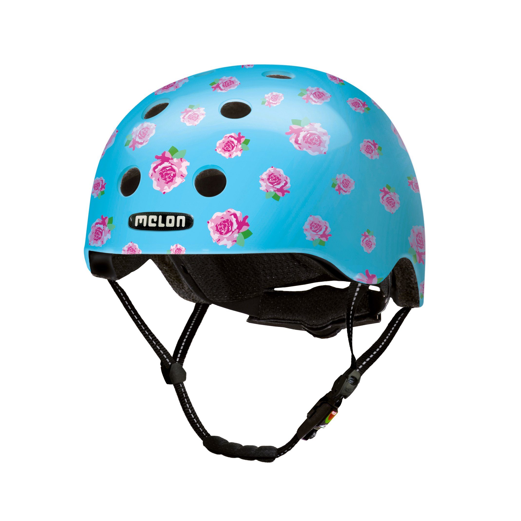 Melon Fahrradhelm Flying Roses, super leicht, Magnetverschluss, größenverstellbar, mehr als 50 Designs