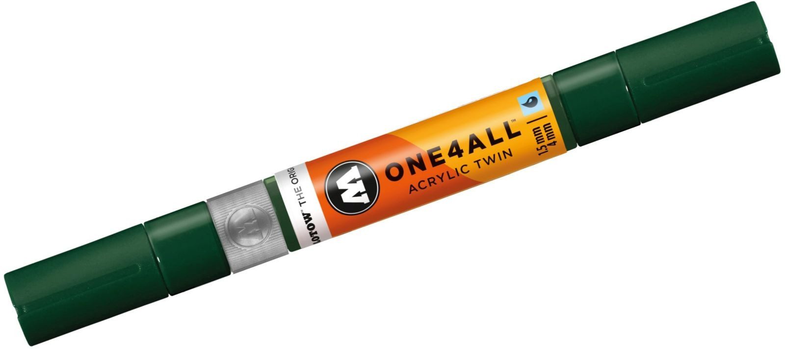 MOLOTOW Permanentmarker Permanentmarker One4All Acrylic Twin nachfüllbar 1,5 und 4mm future gr