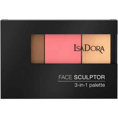 IsaDora Lidschatten-Palette Face Sculptor 3-in-1 Palette