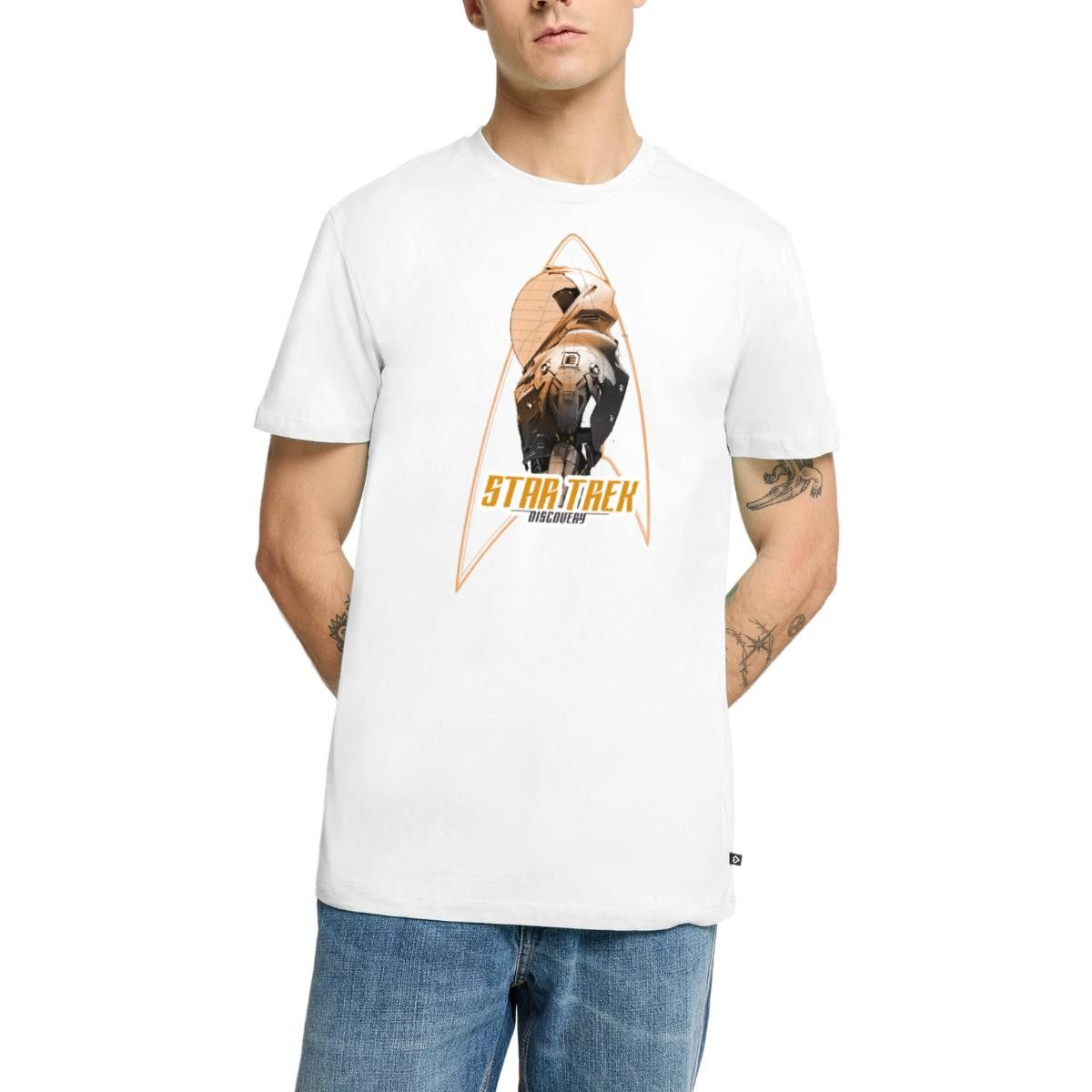 T-Shirt Star Trek Discovery Raumanzug Titelsequenz Männer Premium T-Shirt