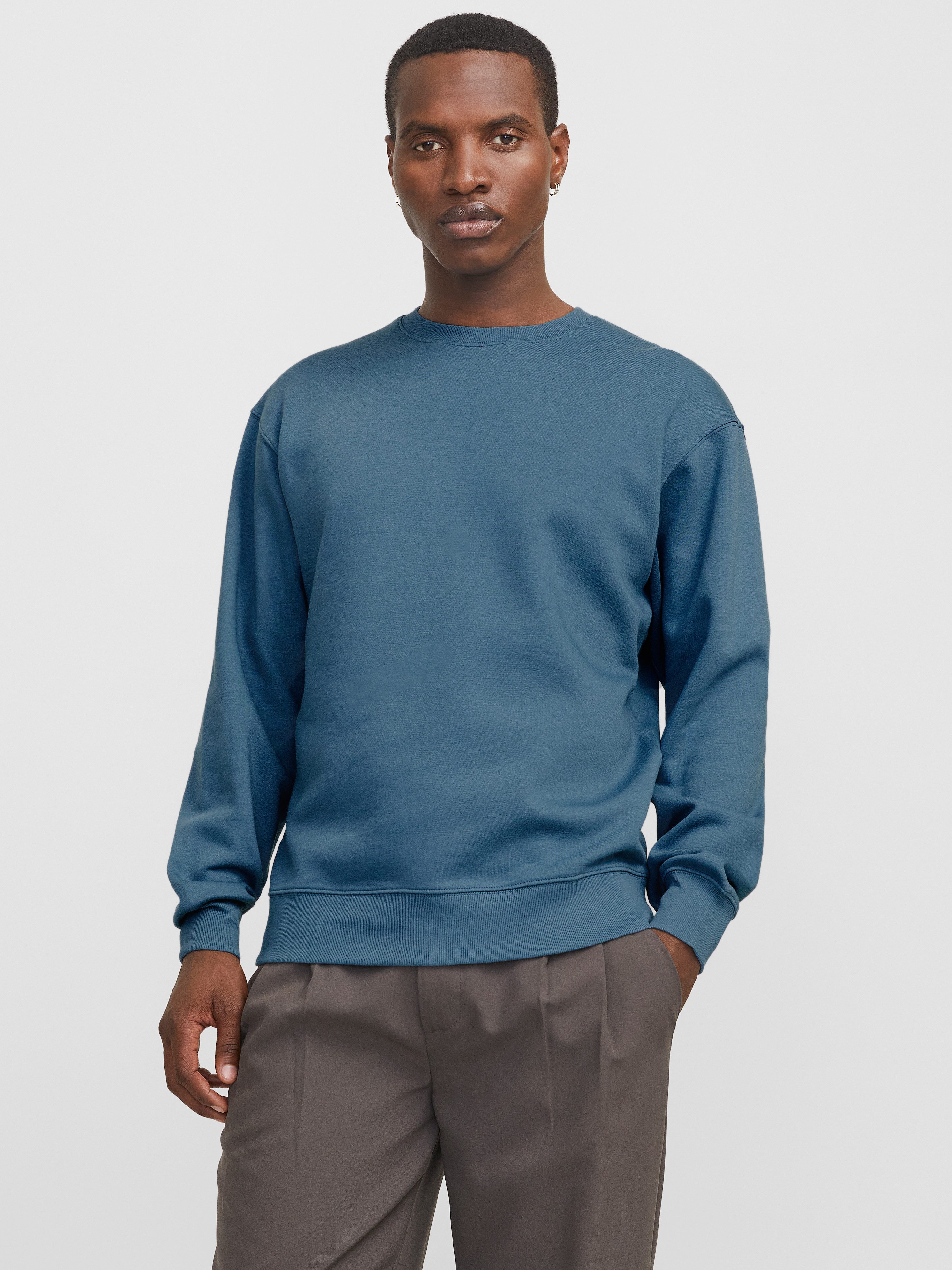 Sweatshirt JJESTAR BASIC SWEAT CREW NECK NOOS