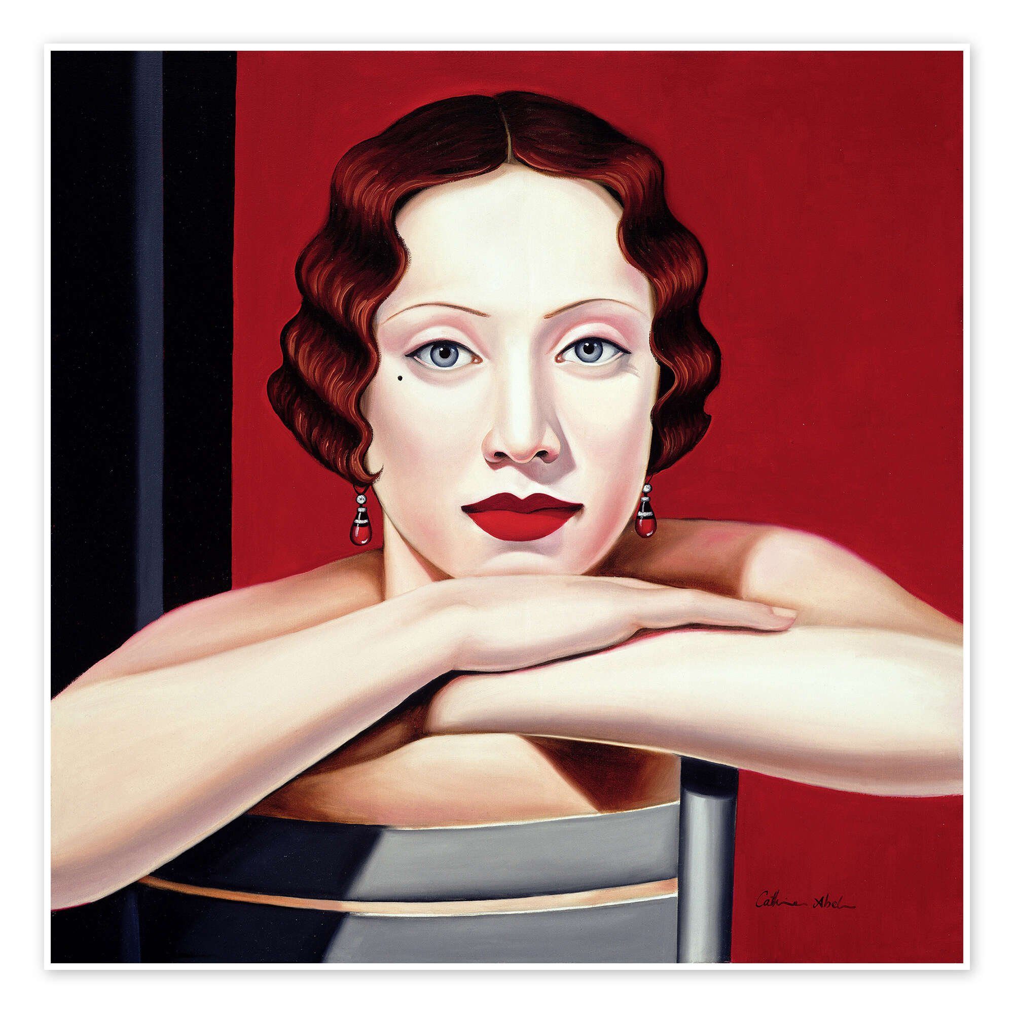 Posterlounge Wandbild BERLIN 1924, Catherine Abel, erhältlich als Poster, Leinwandbild, Wandsticker oder Acrylglasbild