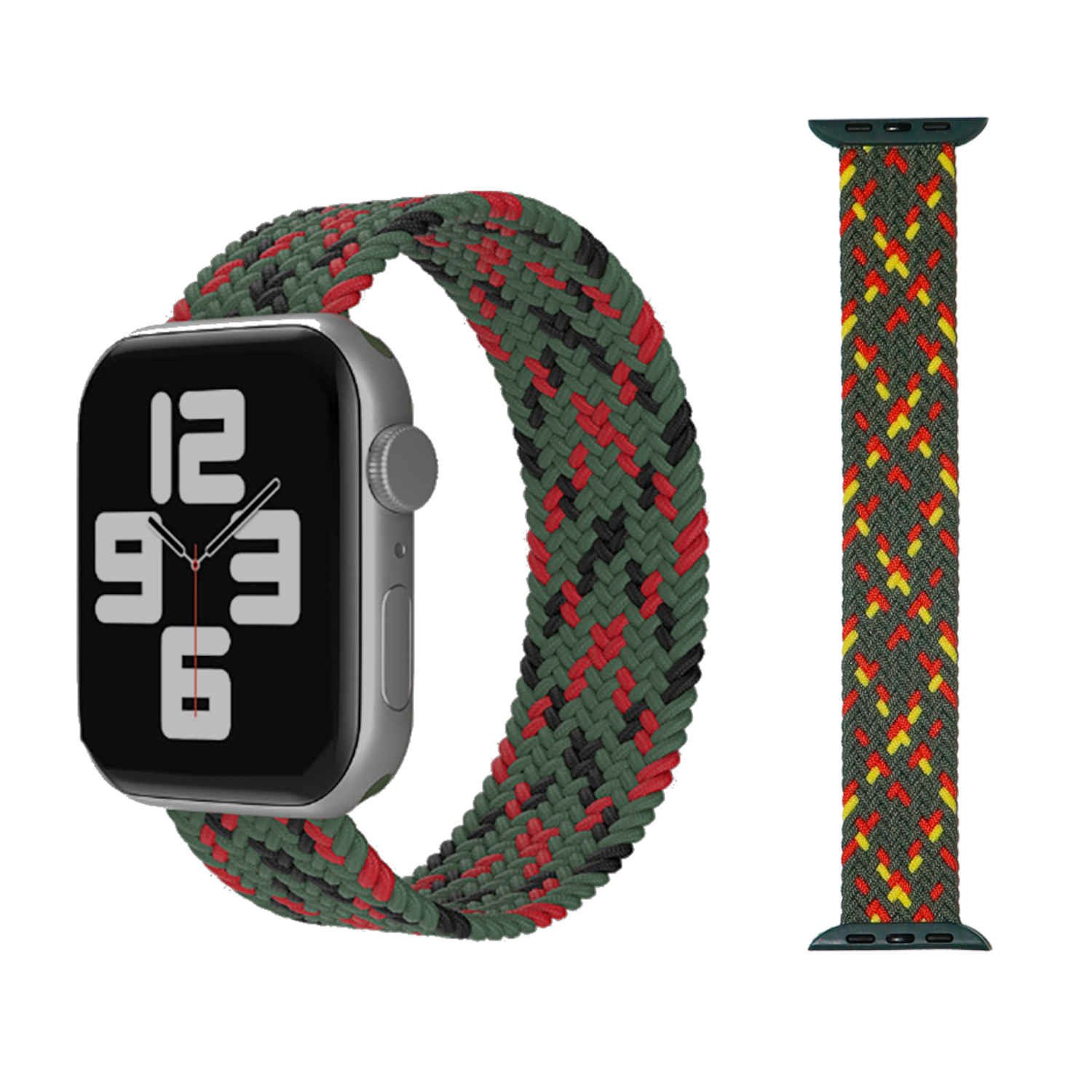 Wigento Smartwatch-Armband Für Apple Watch 10 46mm / Ultra 1 + 2 49 / 9 8 7 45 / 6 SE 5 4 L Band
