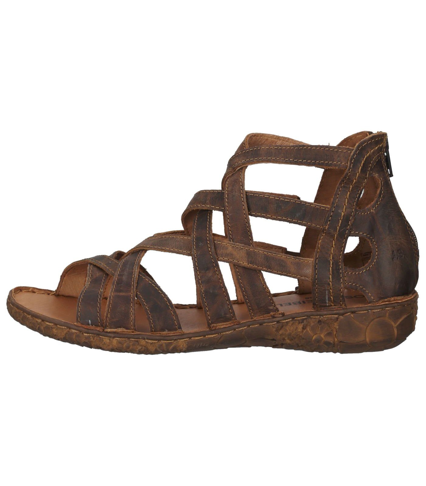 (brandy) Sandalen Schaftsandalette Josef Braun Leder Seibel