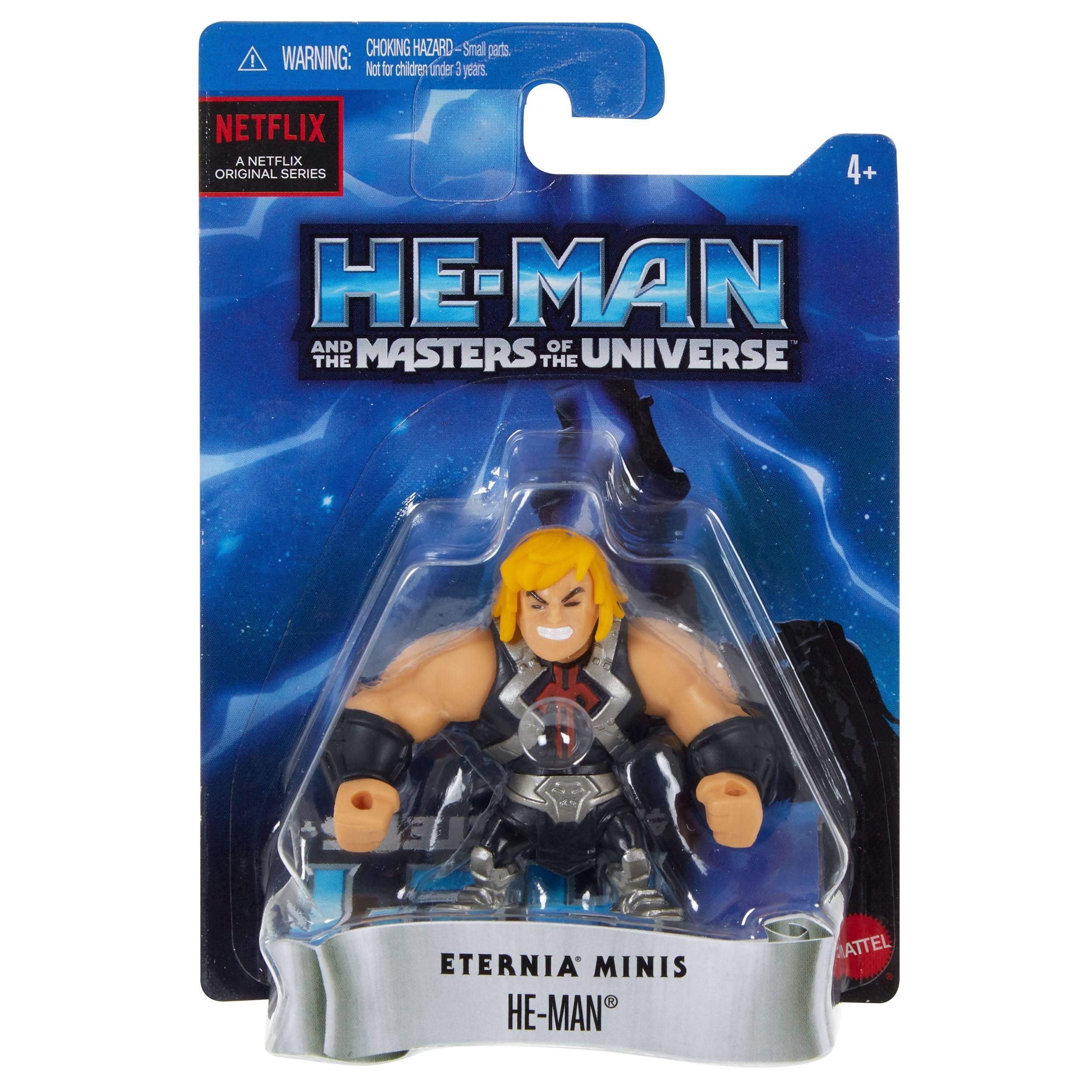 Mattel® Spielfigur Masters of the Universe Eternia Minis, (8 cm Figur), He-Man and The Masters Of The Universe Figur: He-Man