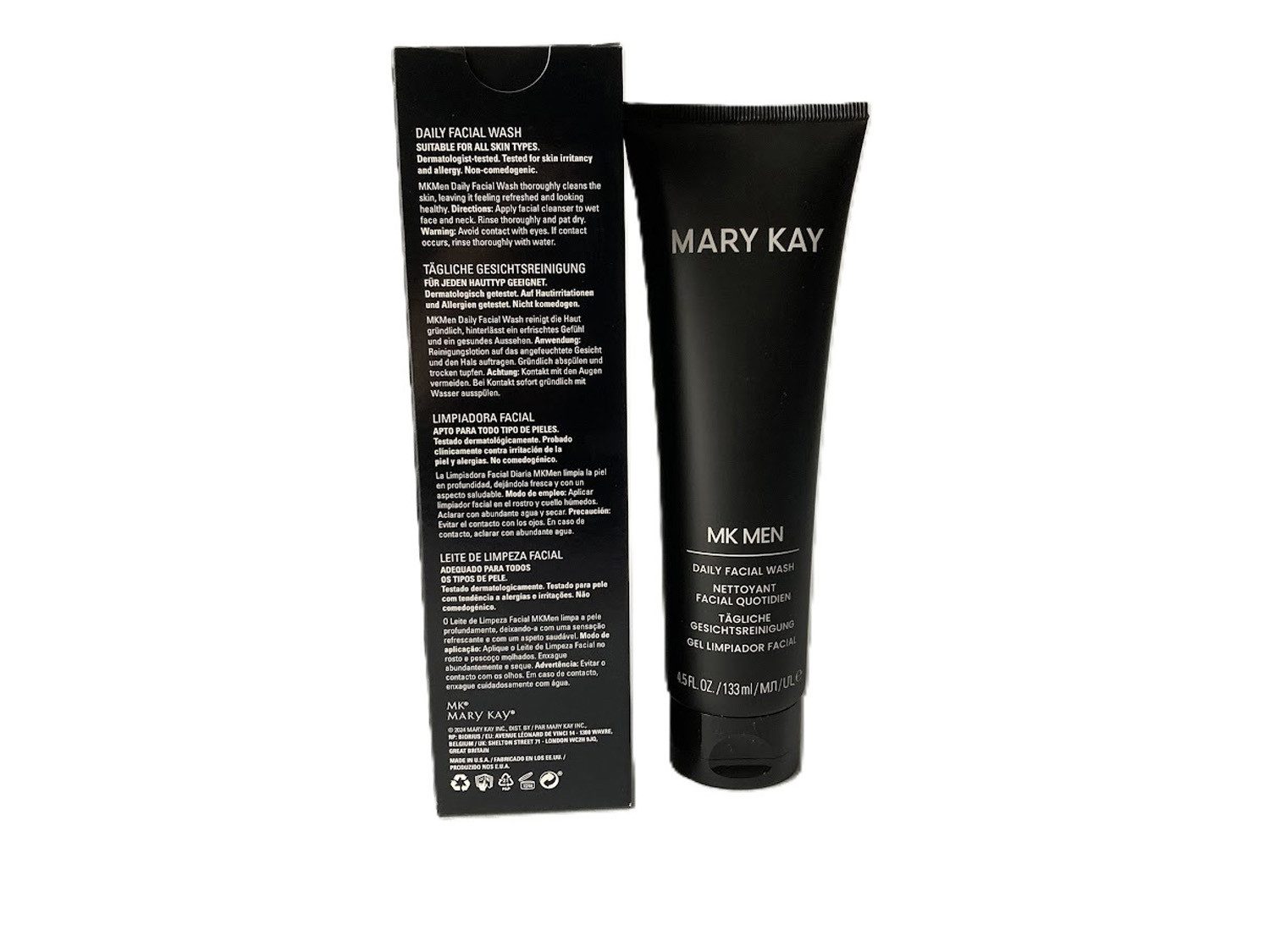 Mary Kay Gesichts-Reinigungslotion MK MEN Daily Facial Wash tägliche Gesichtsreinigung 133 ml