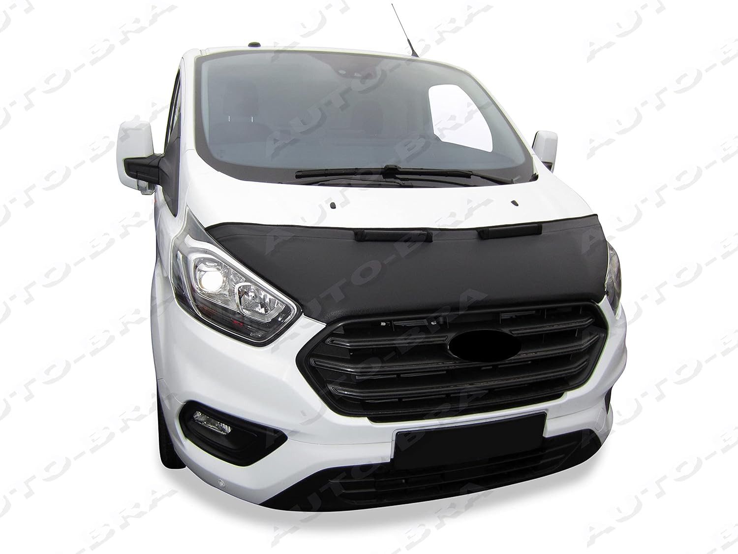 auto-bra Autoplane AB3-00386 Steinschlagschutz für Transit Custom TOURNEO 18-23 Haubenbra