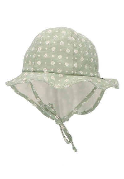 Sterntaler® Schirmmütze »Mütze« mit Größenregulierungsband, Bindeband und Nackenschutz