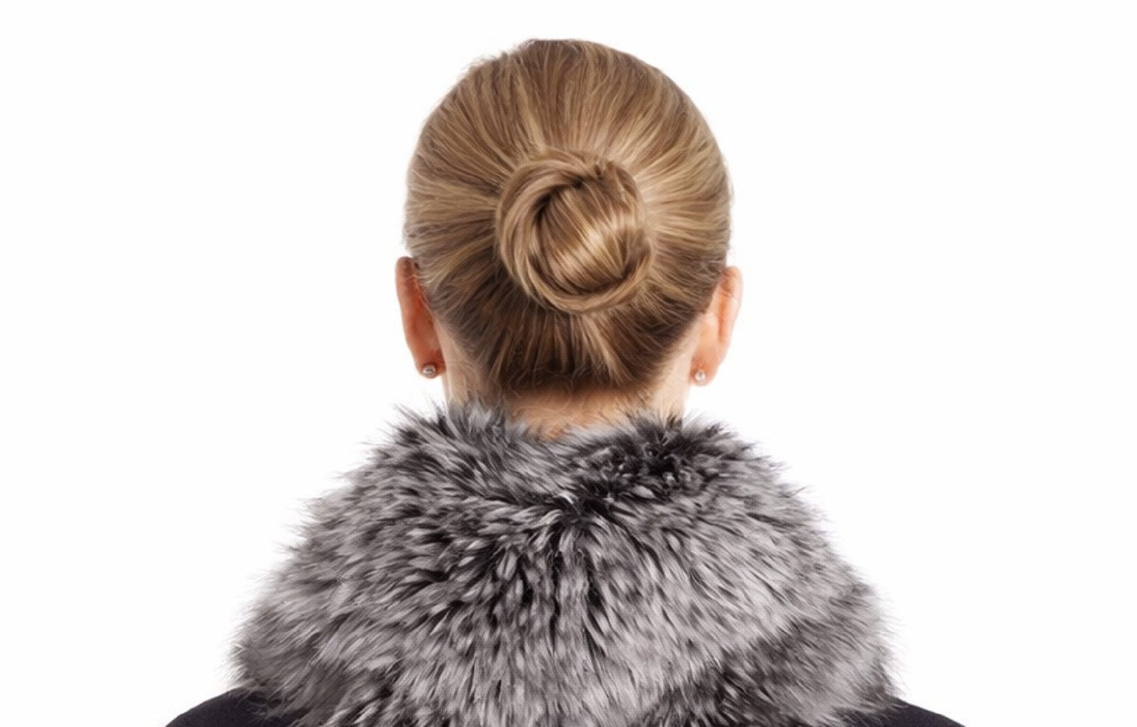 AMBIENTE-LEBENSART.DE Wollschal Fellschal-Wrap-Pelzkragen-Schal-Fellstola-Kunstfell