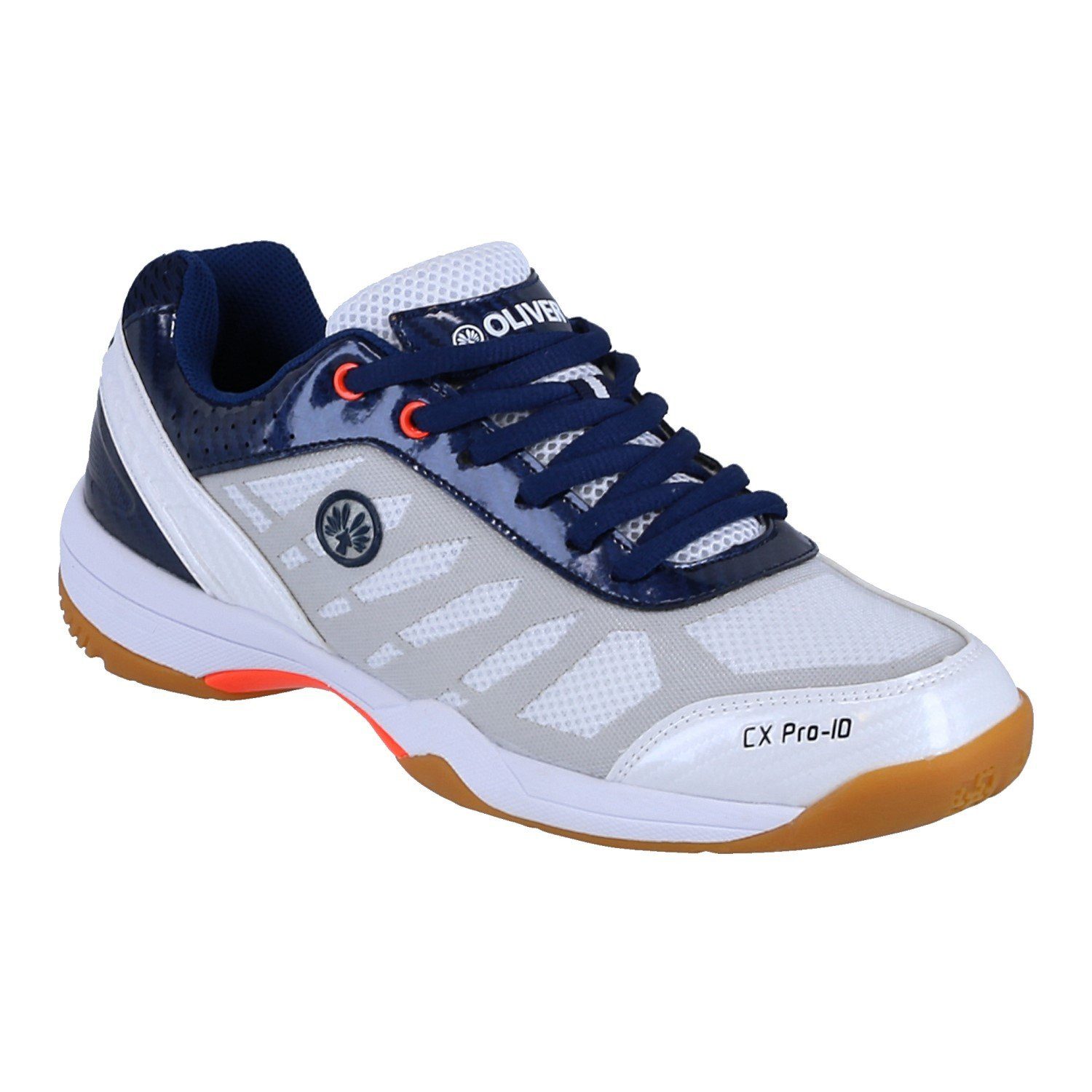 Oliver Hallen-Indoorschuhe CX Pro 10 weiss Herren Badmintonschuh