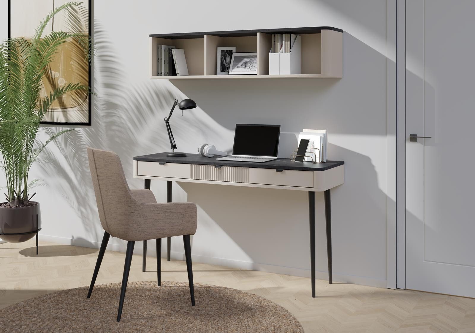 Compleo Schreibtisch mit 3 Schubladen LILIA, günstig online kaufen