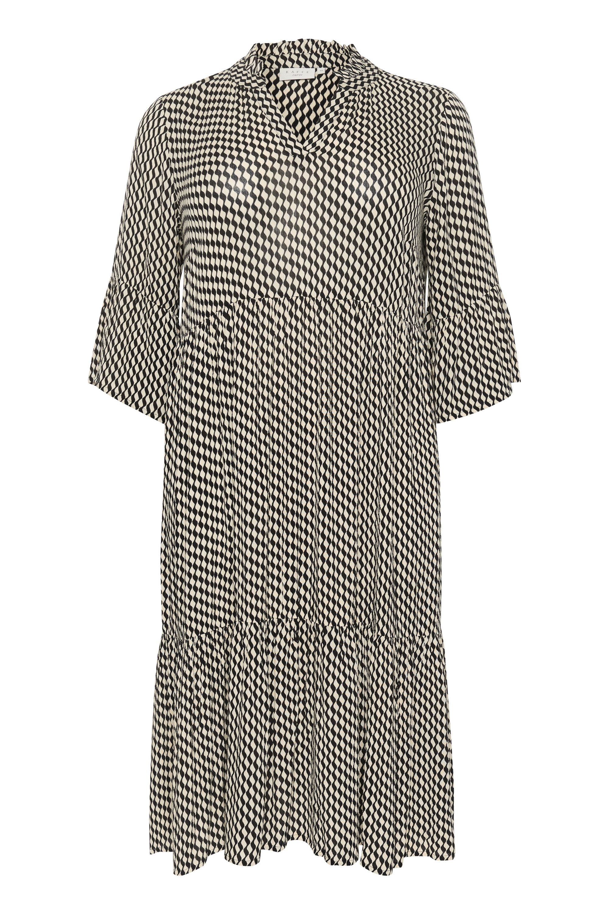 KAFFE Curve Blusenkleid Kleid KCkerry Große günstig online kaufen