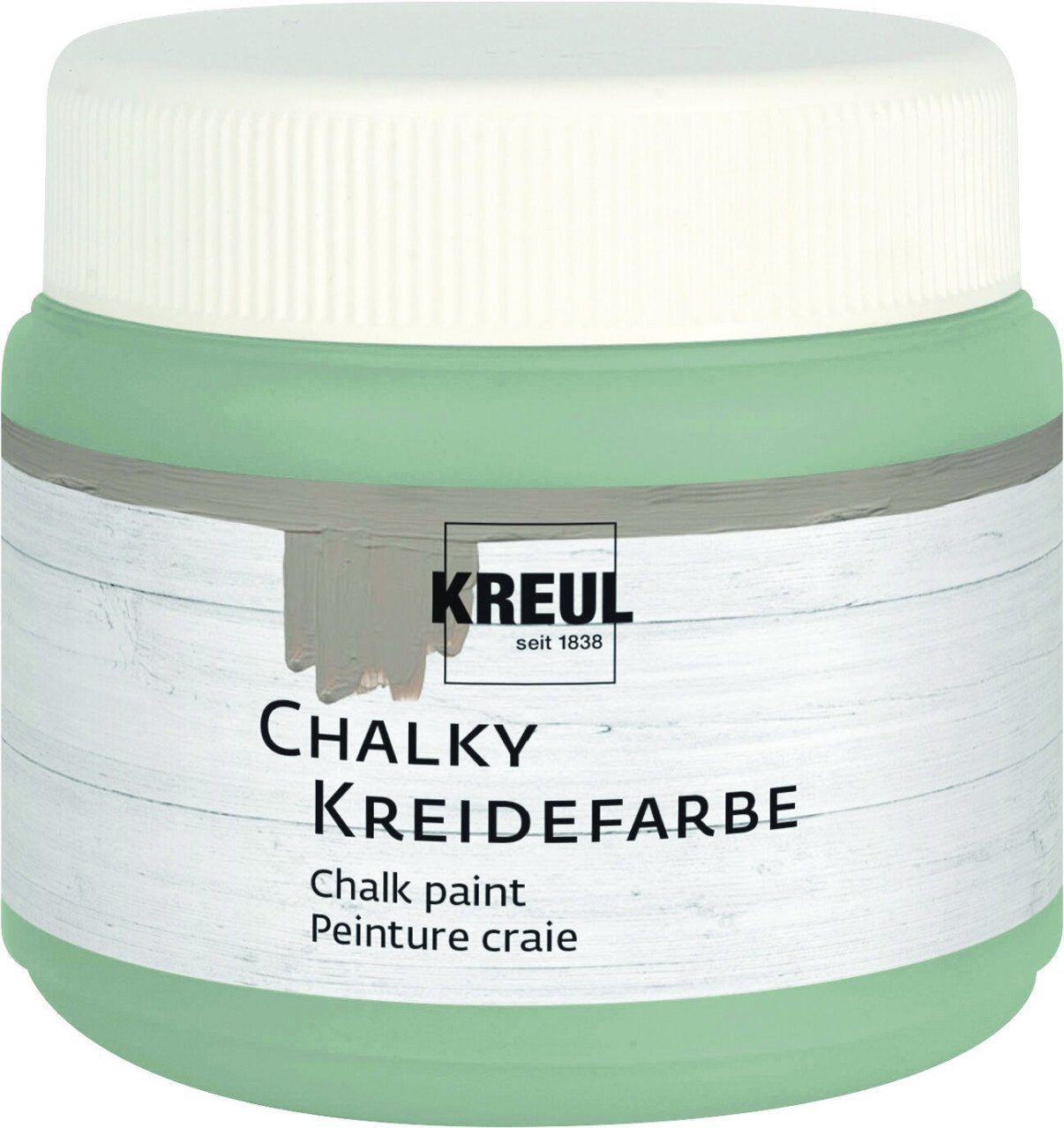 Bastelfarbe Kreul Chalky Kreidefarbe Herbal Green 150 ml