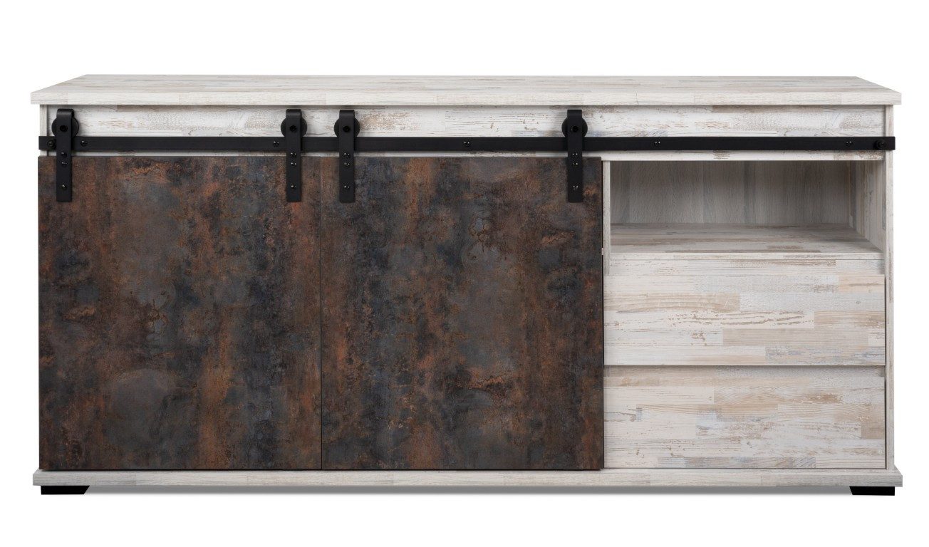 Finori Sideboard Sideboard Kommode Sevilla, Aratinga Kiefer / Na Pali