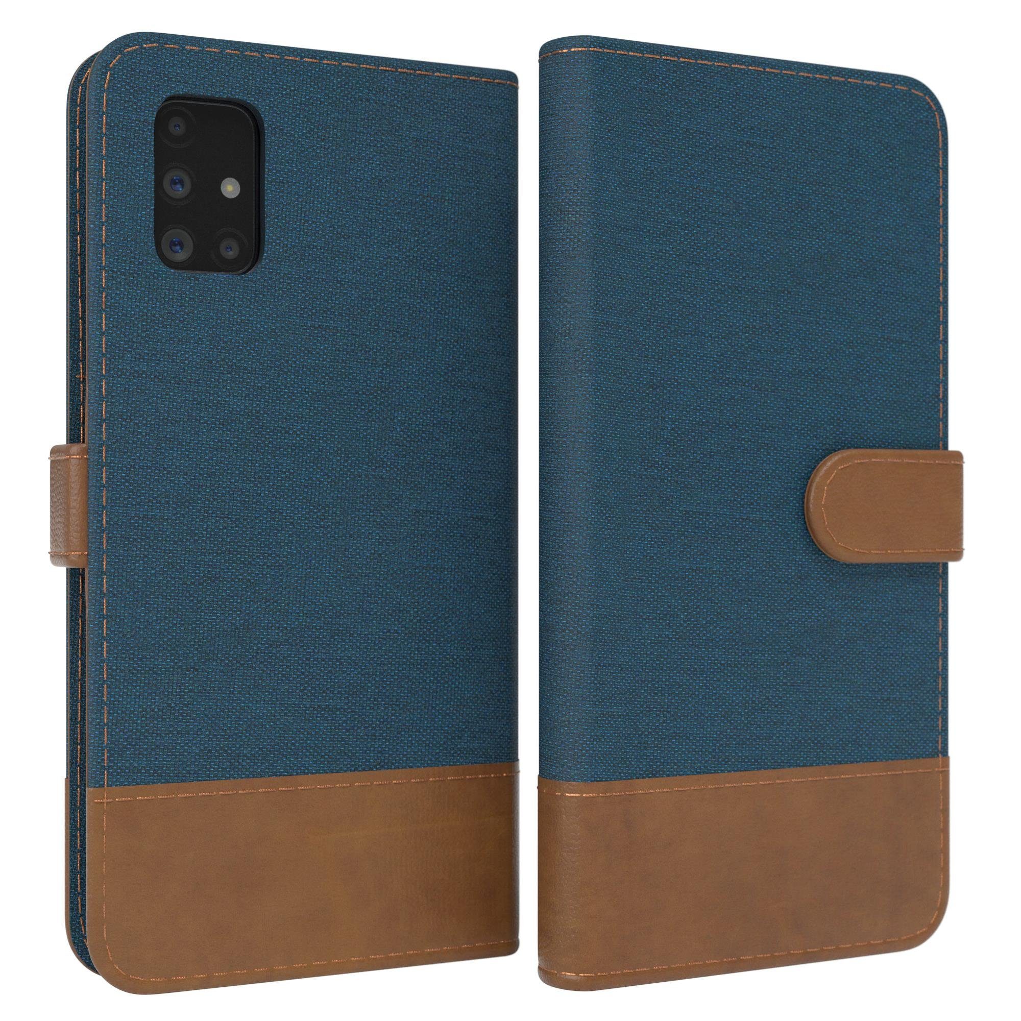 Handyhülle Bookstyle Jeans für Samsung Galaxy M51