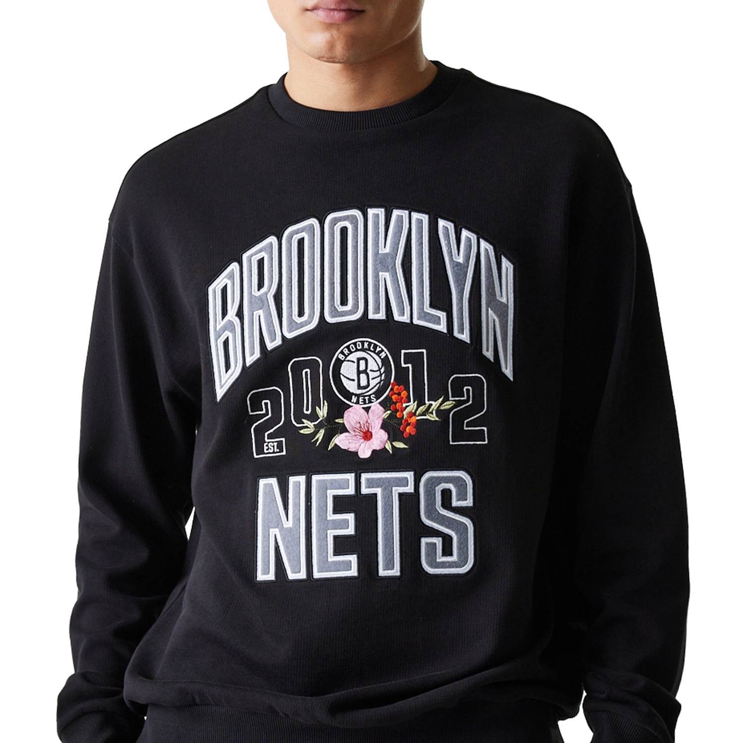 New Era Sweater Sweatpulli New Era NBA Brooklyn Nets Floral