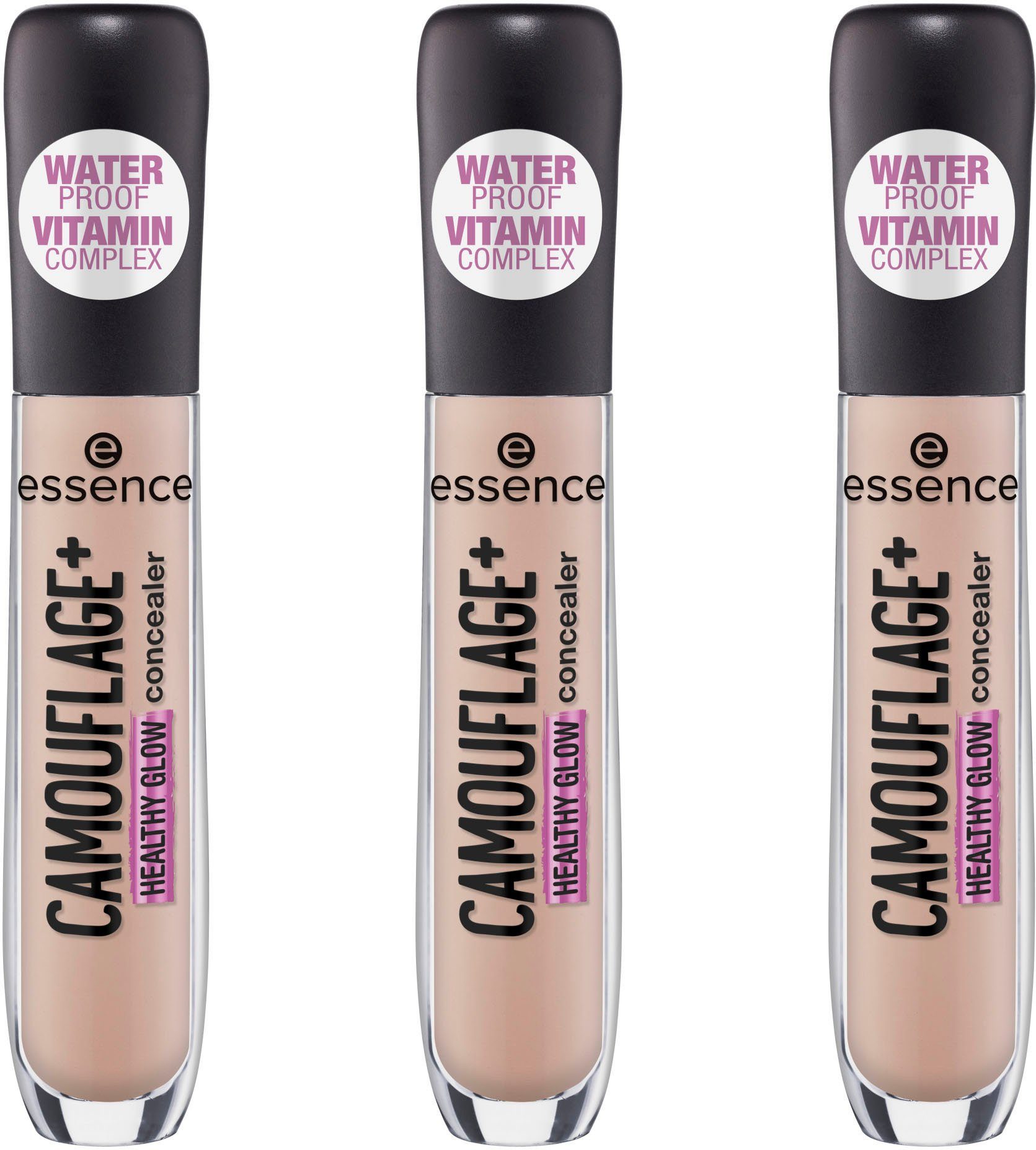 Essence Concealer CAMOUFLAGE+ HEALTHY GLOW concealer, 3-tlg. | Concealer