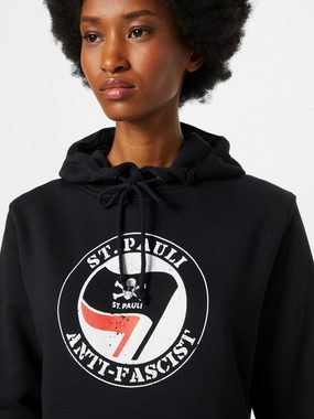 St. Pauli Sweatshirt Anti Fascist (1-tlg) Plain/ohne Details