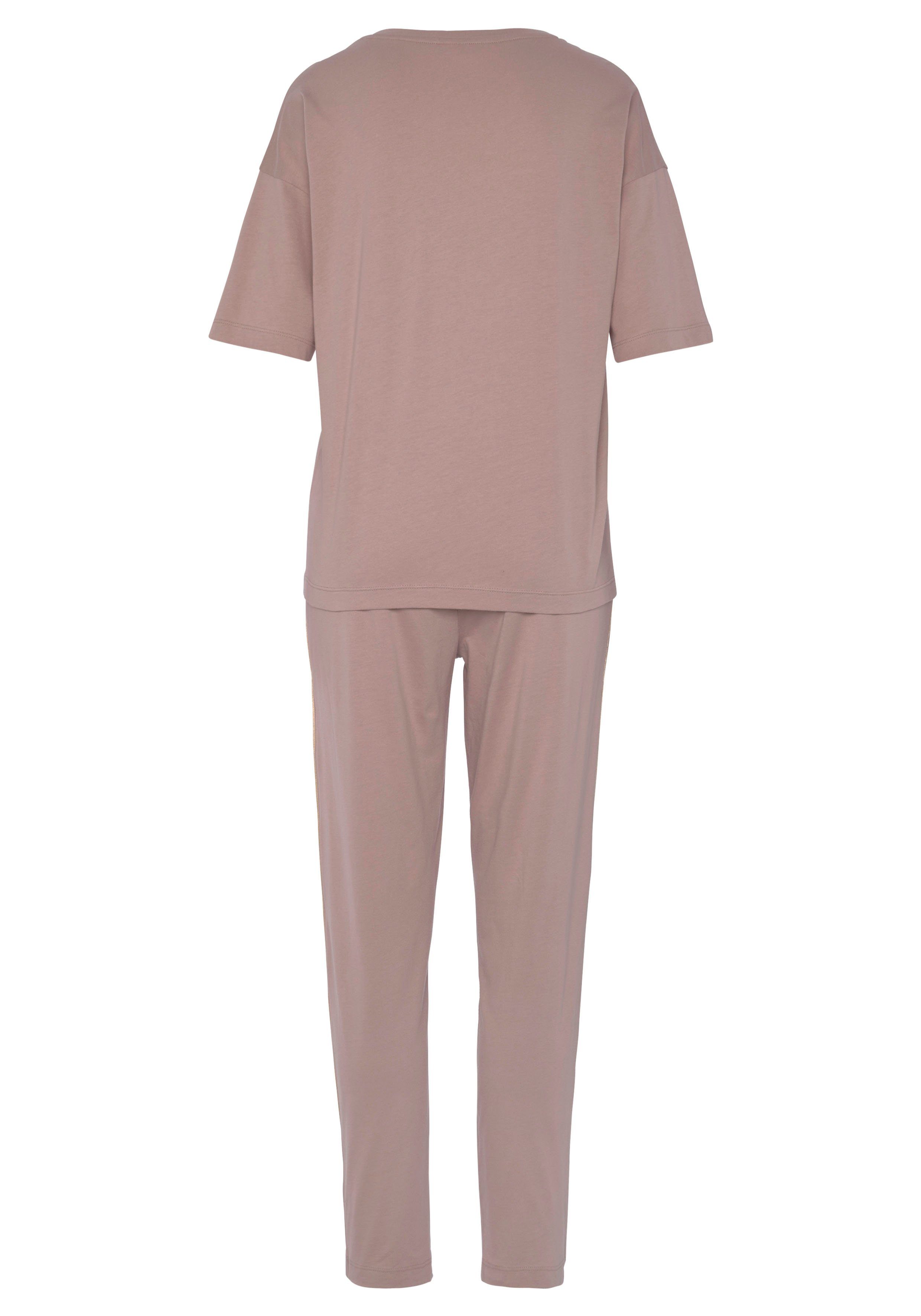 Vivance Dreams by Lascana Pyjama (Set, 2 tlg) mit schönem Foildruck