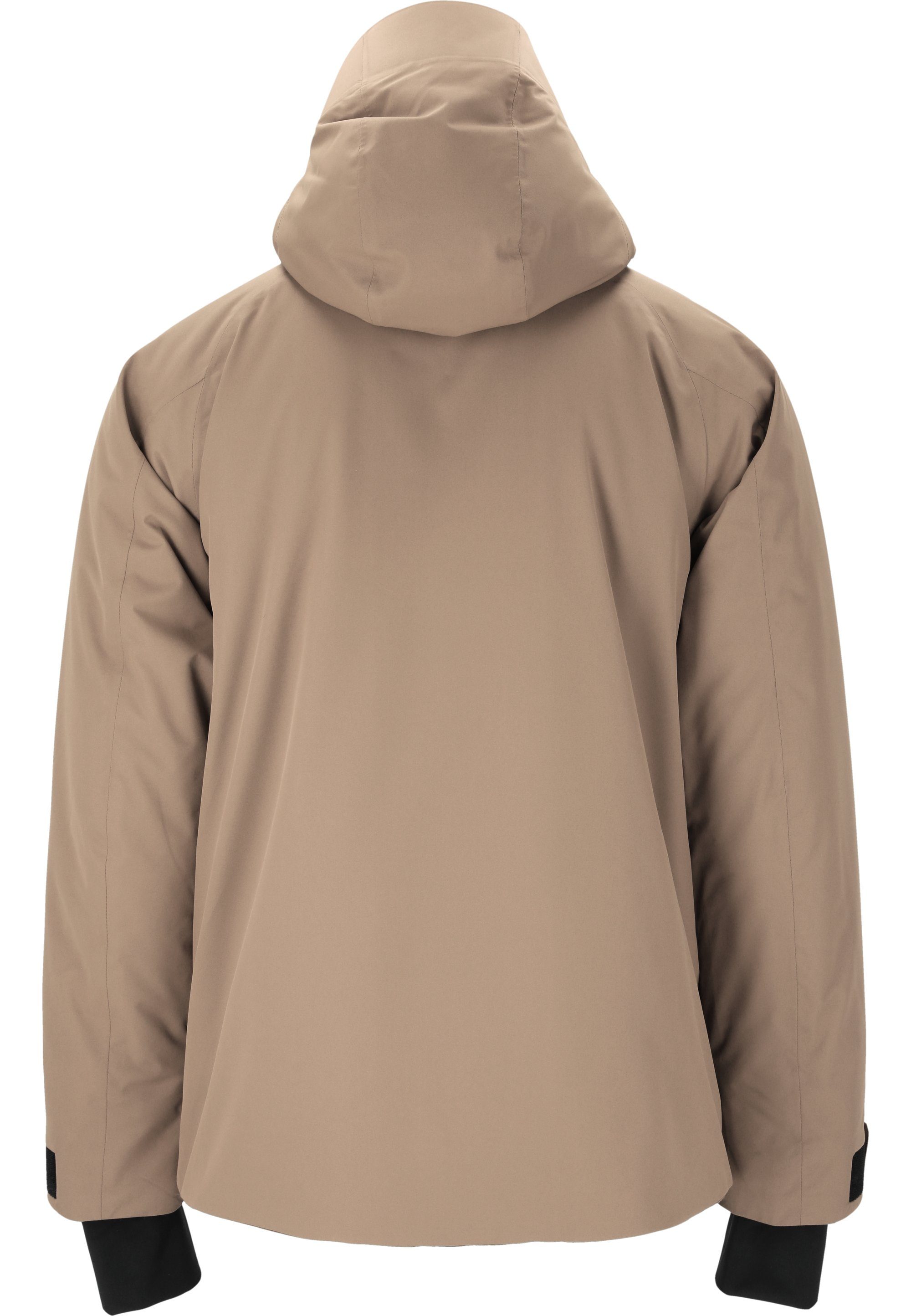 Skijacke beige Funktionen und Look Keilberg mit geradlinigem SOS smarten