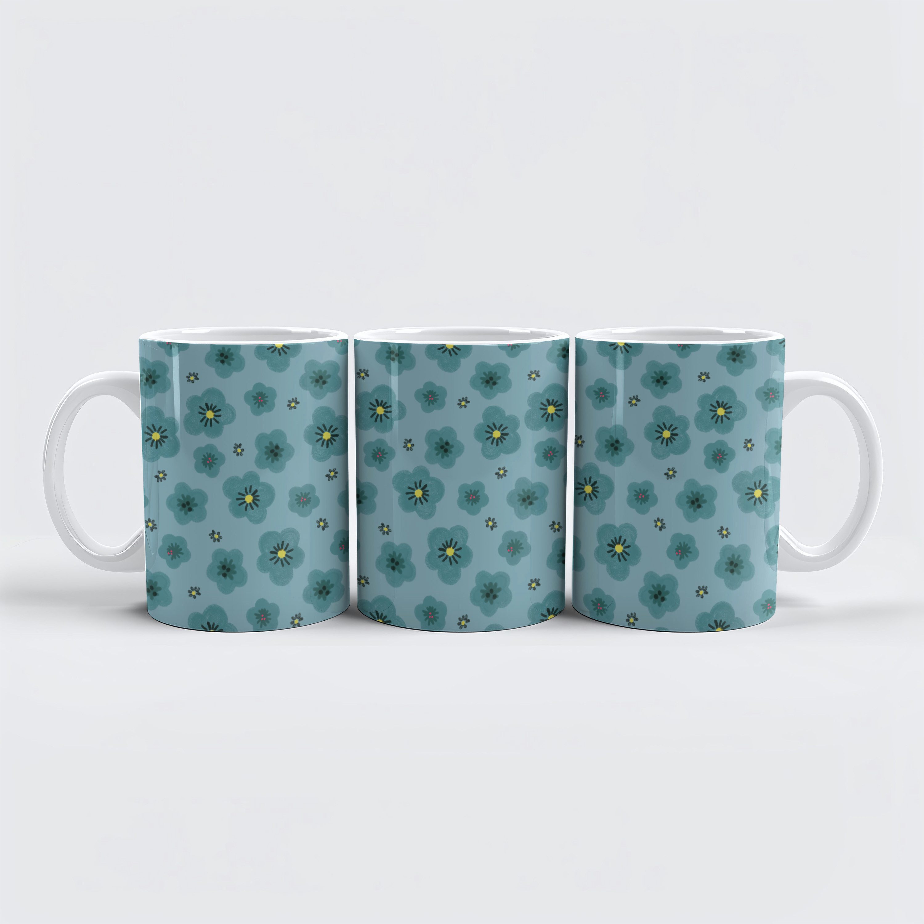 raxxa Tasse "Las flores también sueñan con volar", 1-tlg., Keramik