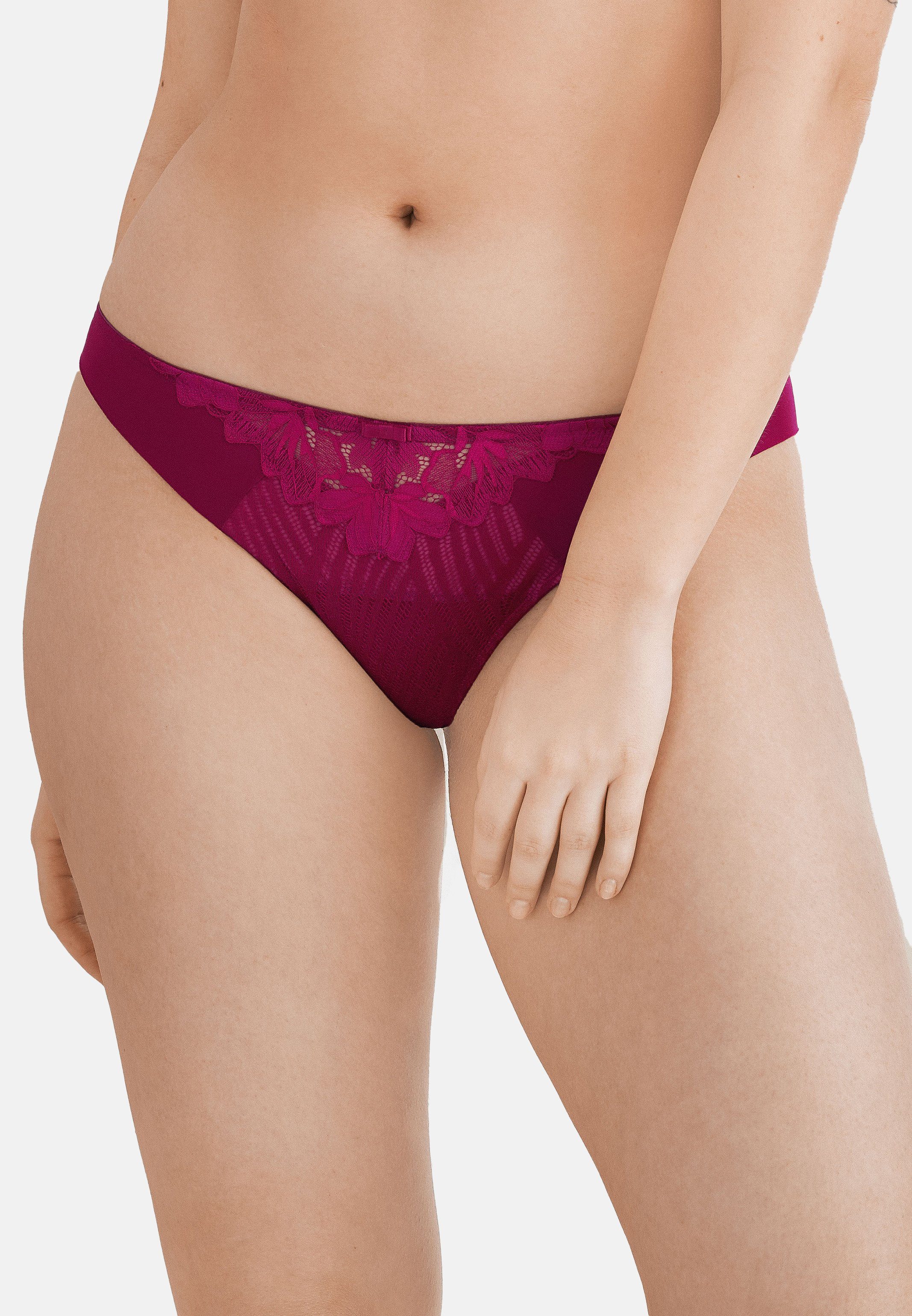 Conturelle Rioslip Florentine (1-St) Rio Slip - Florale Spitze, Perfekte Passform, Elegantes Design