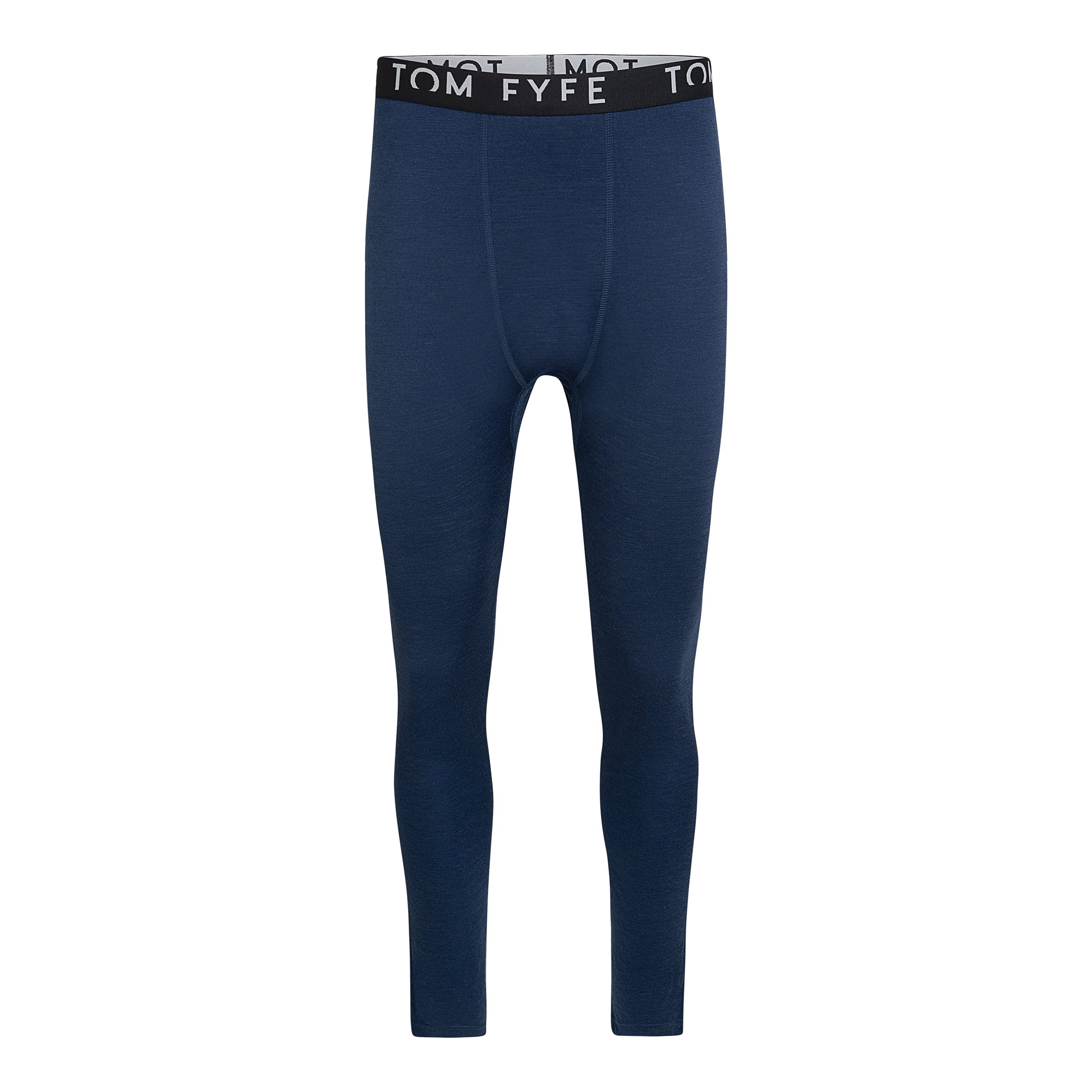 Tom Fyfe Leggings TOM FYFE Merino Leggings Herren Marine / XL