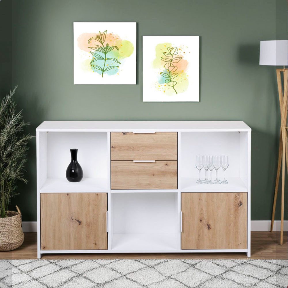 Inter Link Sideboard Pepeto (1 St), Modular, individuelle Gestaltung, BxTxH: ca. 120 x 30 x 77 cm