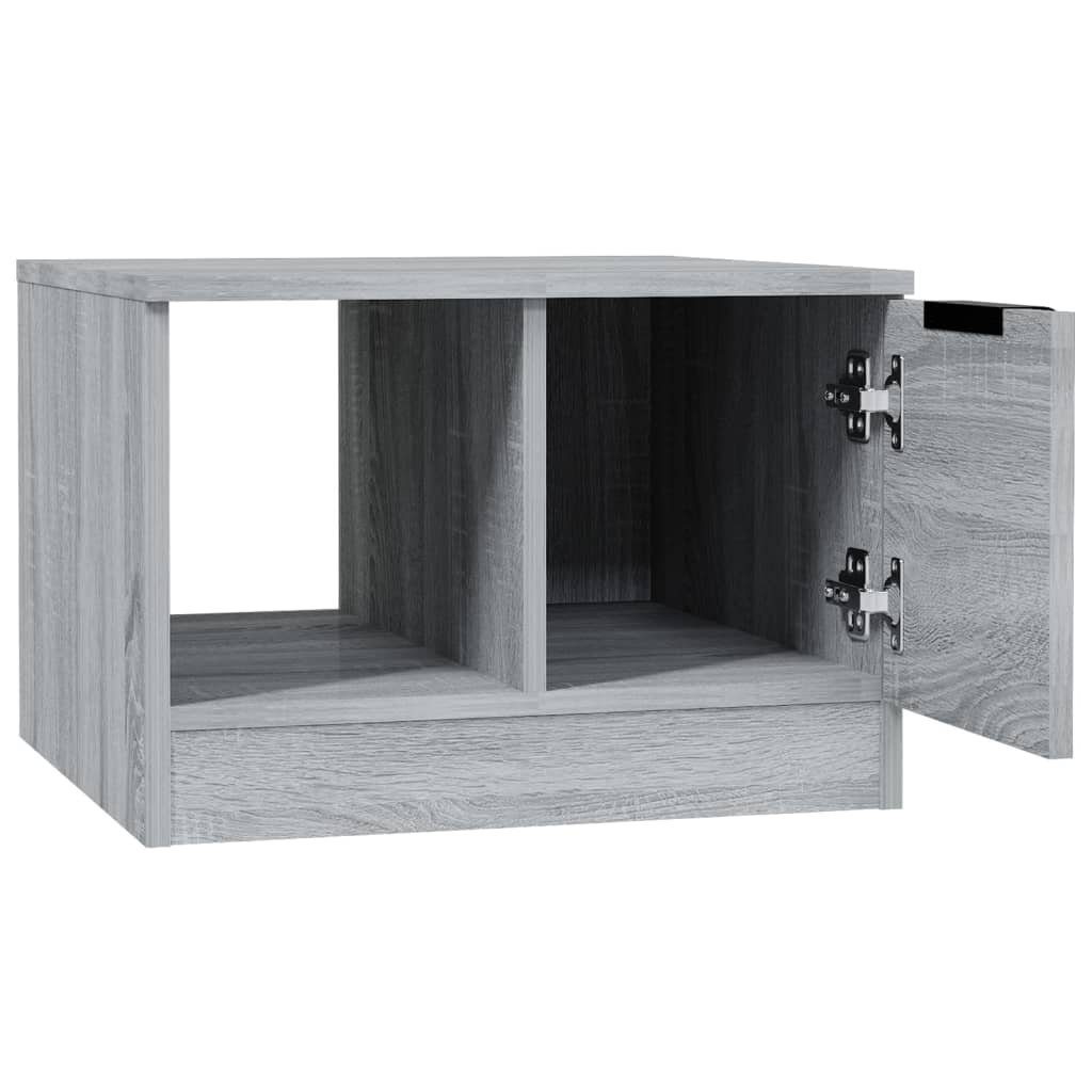 Grau Grau (1-St) | Grau 50x50x36 cm Couchtisch Sonoma Sonoma Holzwerkstoff Couchtisch vidaXL Sonoma