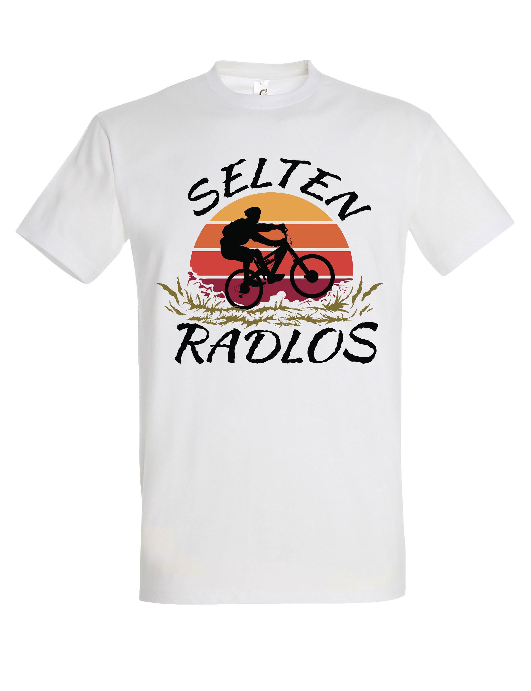Youth Designz Print-Shirt "Selten Radlos" Herren T-Shirt mit Lustigen Print günstig online kaufen