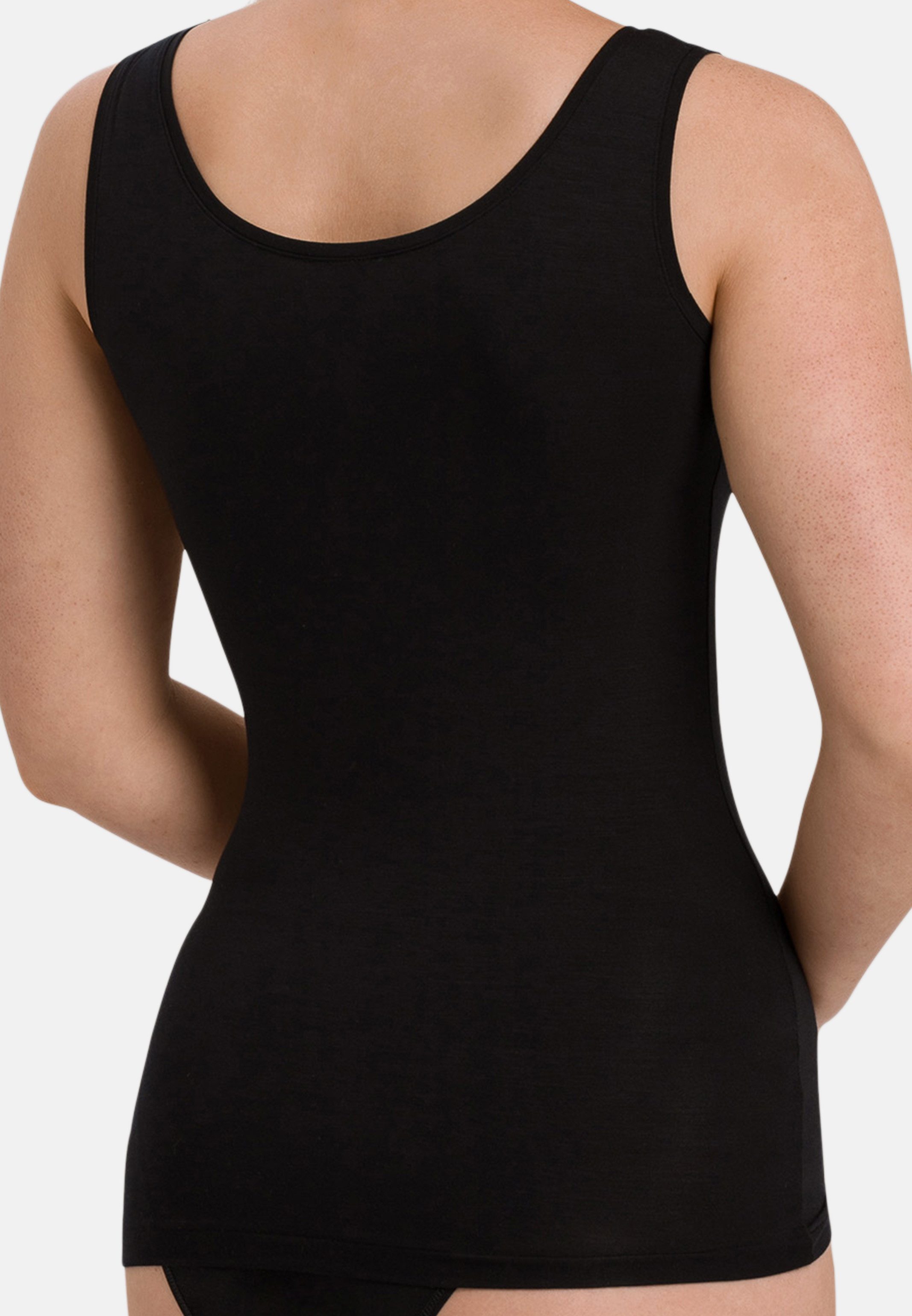 Hanro Unterhemd Soft Touch (1-St) Unterhemd / Top - Blickdicht - Zeitloses, schlichtes Top