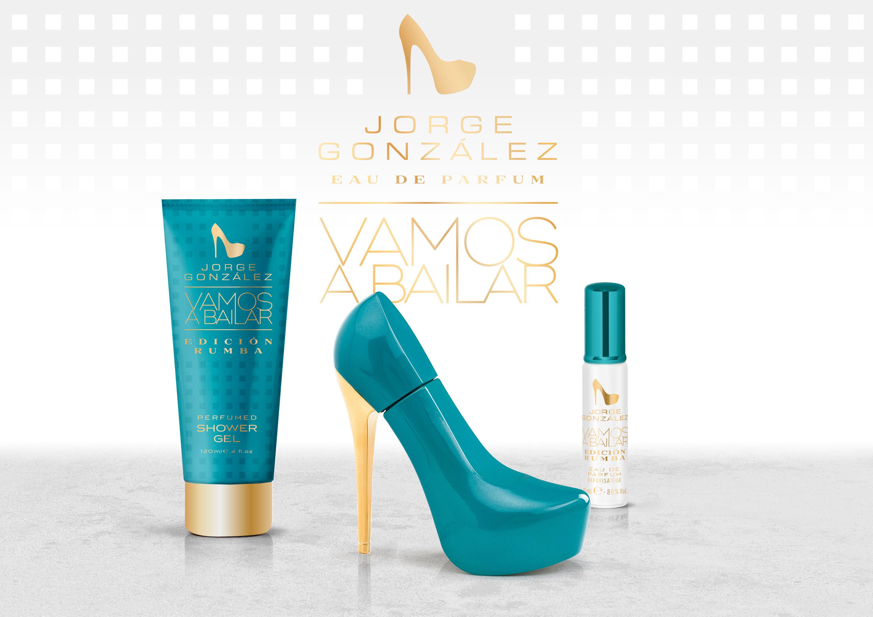 JORGE GONZÁLEZ Eau de Parfum JORGE GONZÁLEZ EDICIÓN RUMBA 3er Geschenkset – 50ml Eau de Parfum