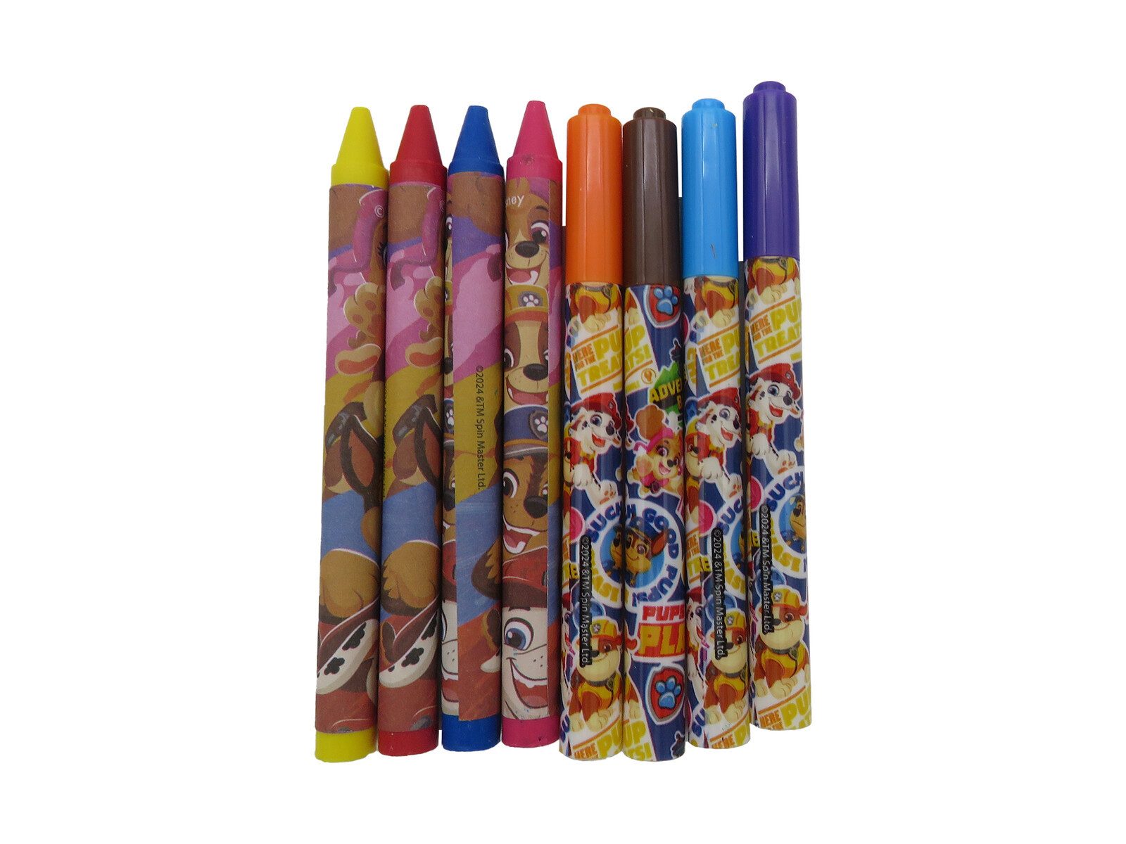 PAW PATROL Kreativset Paw Patrol Zeichenset Malstation mit 4 Markern 4 Buntstiften