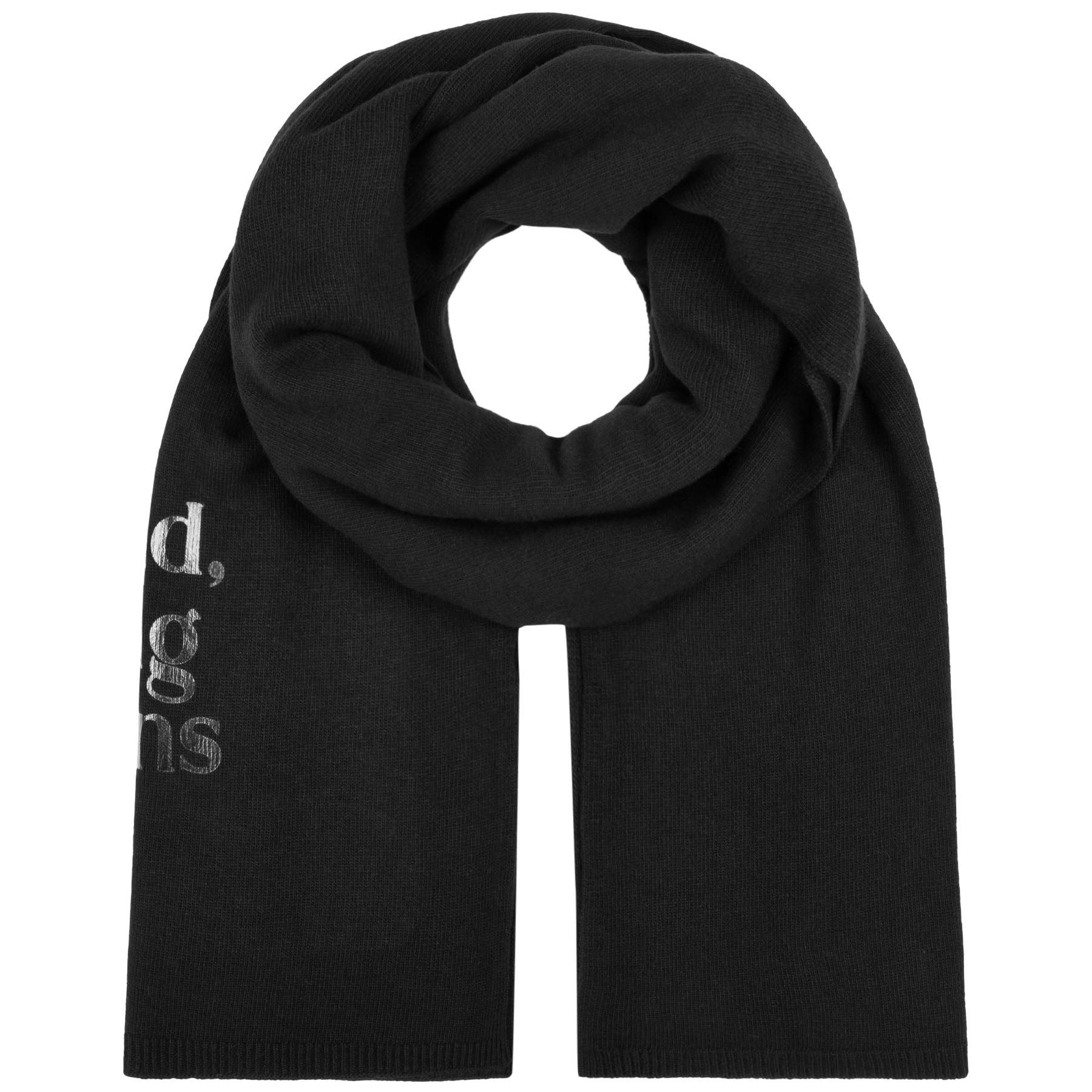 DONDUP Schal DONDUP Schal mit Kaschmir - Schwarz