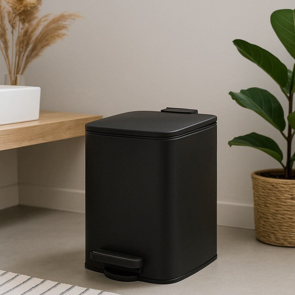 NUXIO Mülleimer Badezimmerkorb BALVO, 6 l