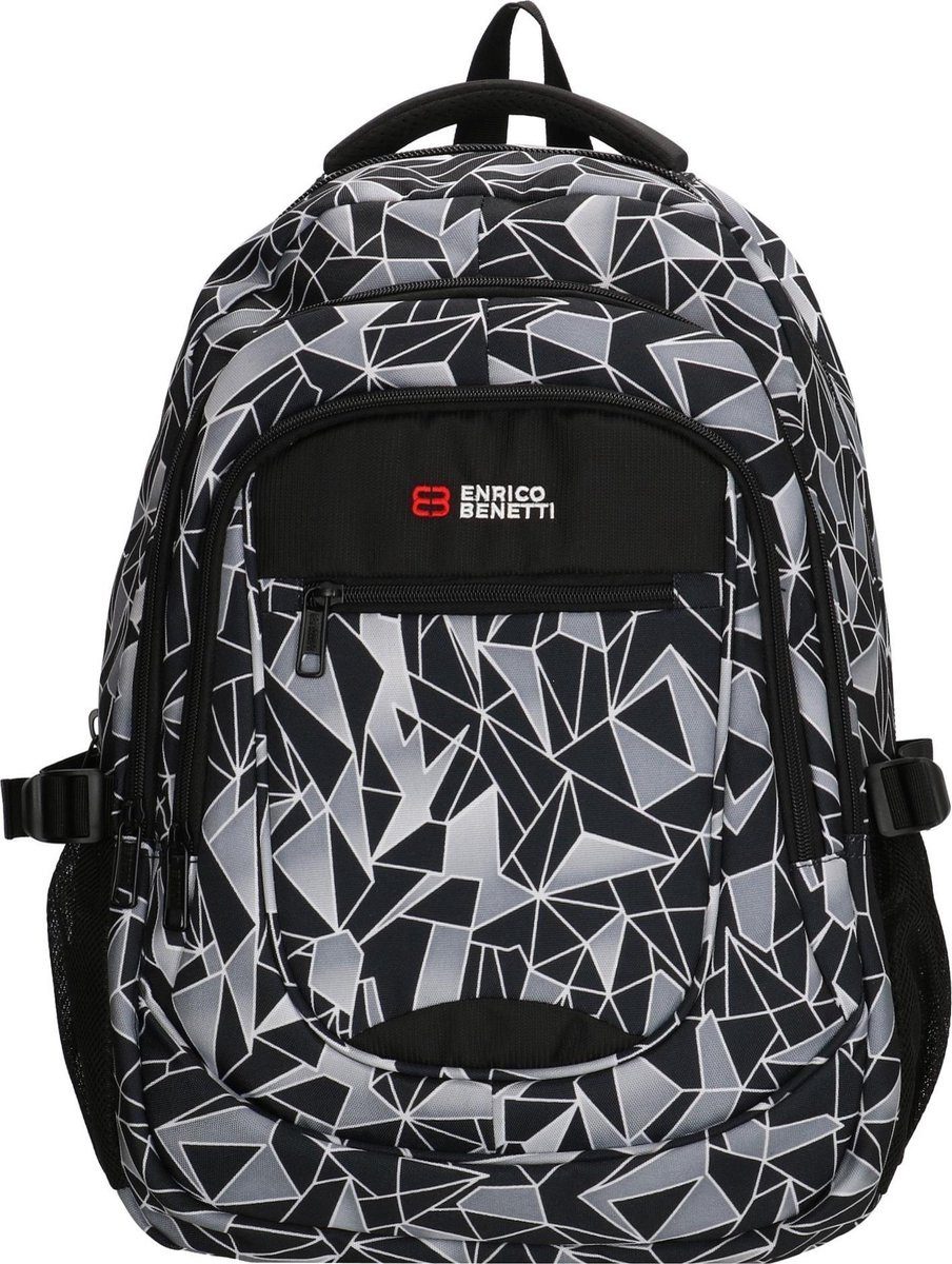 Enrico Benetti Rucksack Santa Cruz 33 L, 17,3-Zoll Laptopfach - 62038 (4-tlg), mit Laptopfach