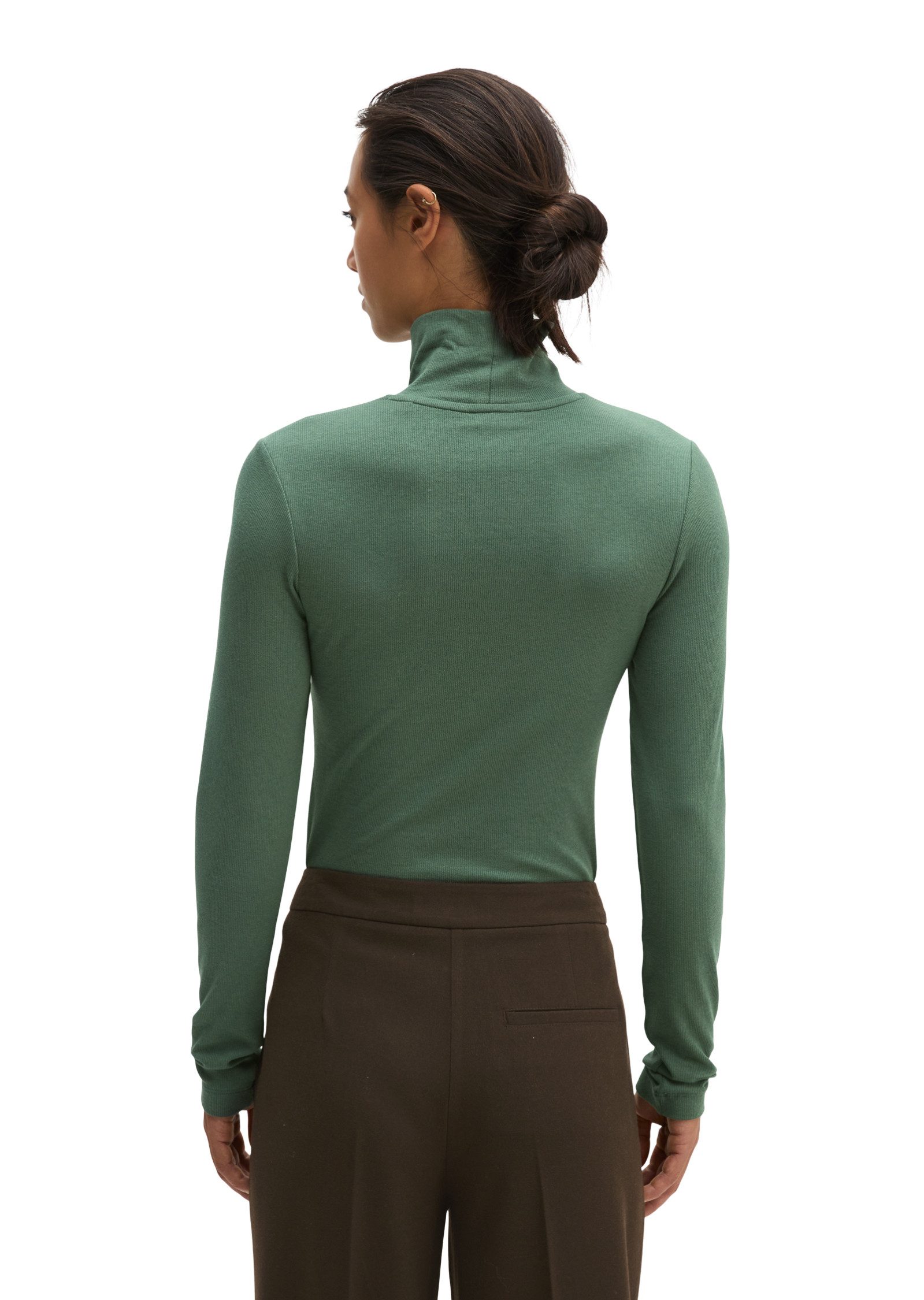 Marc O'Polo Langarmshirt aus TENCEL™ Modal-Baumwolle-Mix – Bild 3 von 5