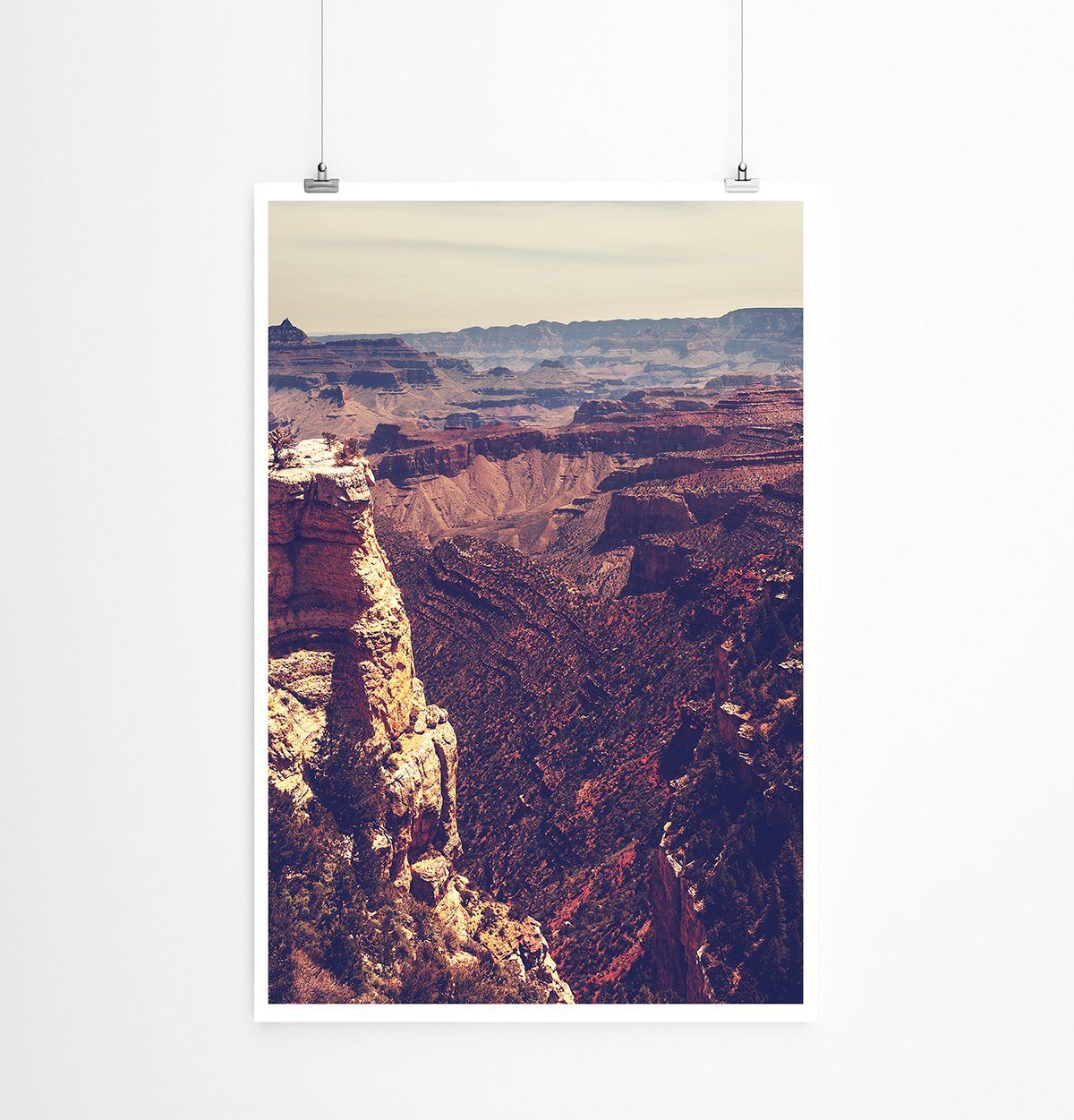 Sinus Art Poster 90x60cm Poster Grand Canyon USA