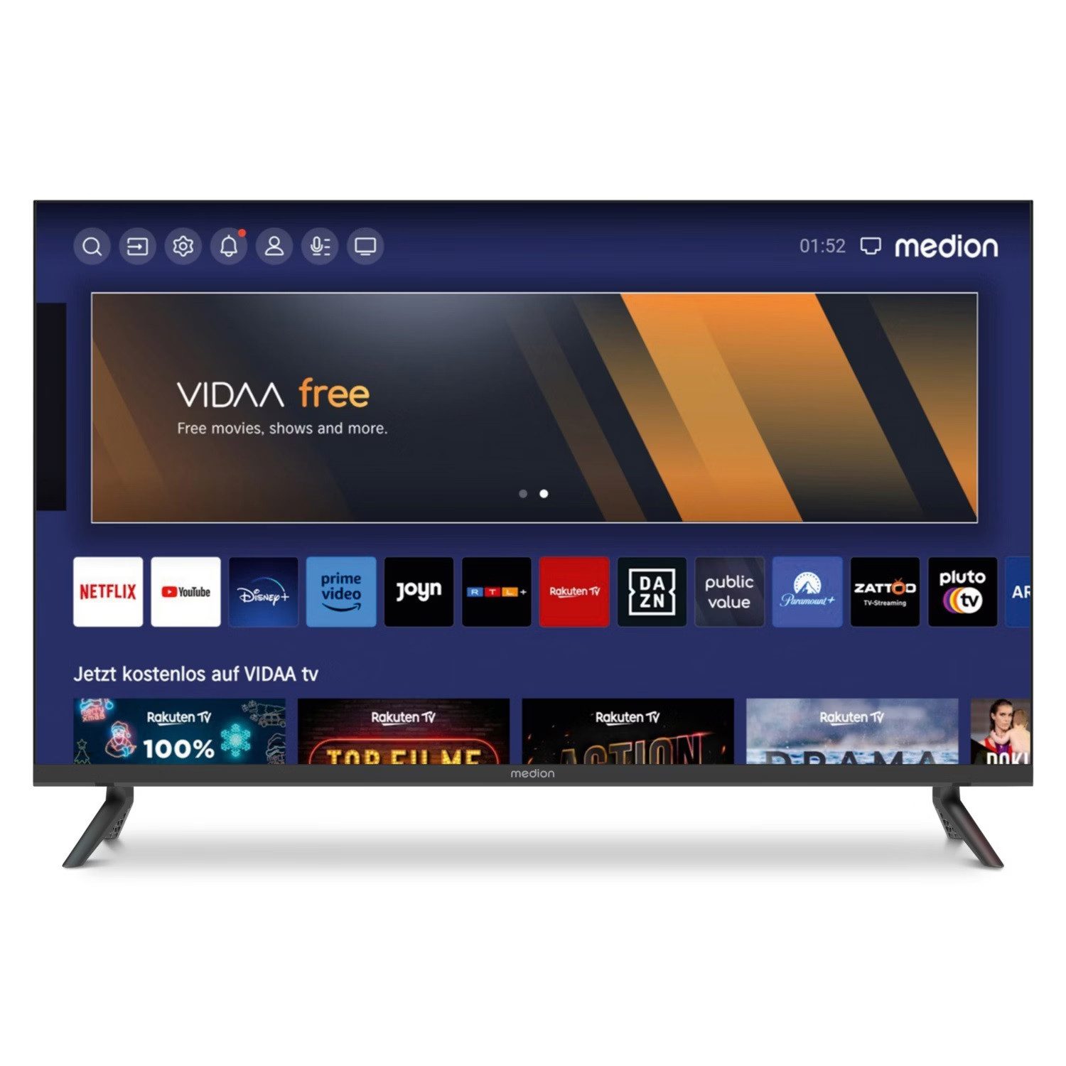 Medion® MD30315 P13214 LCD-LED Fernseher (80 cm/32 Zoll, Smart-TV)