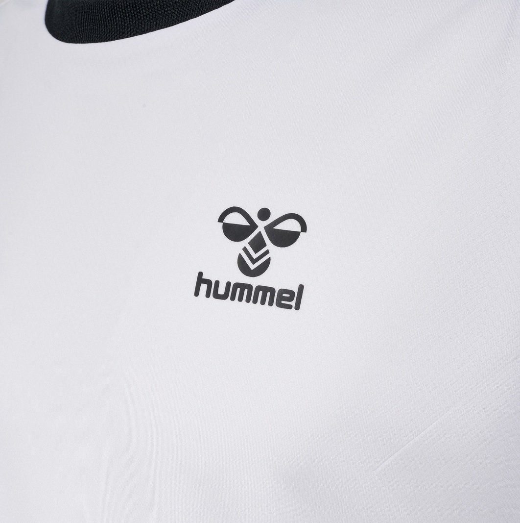 hummel T-Shirt hmlSTALTIC Poly Jersey (Mesh-Material) Kurzarm weiss Herren