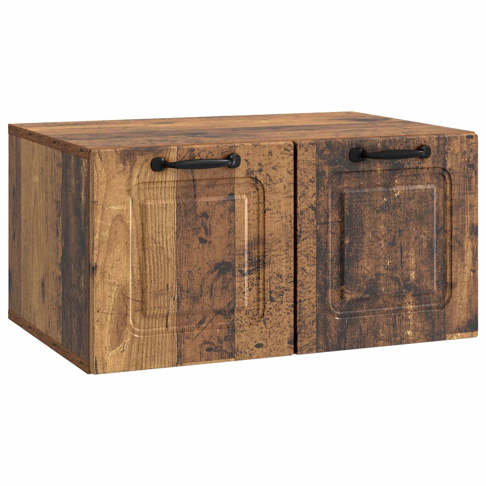vidaXL TV-Schrank Wandmontierter TV-Schrank Altholz 59,5 x 41 x 30 cm (1-St)