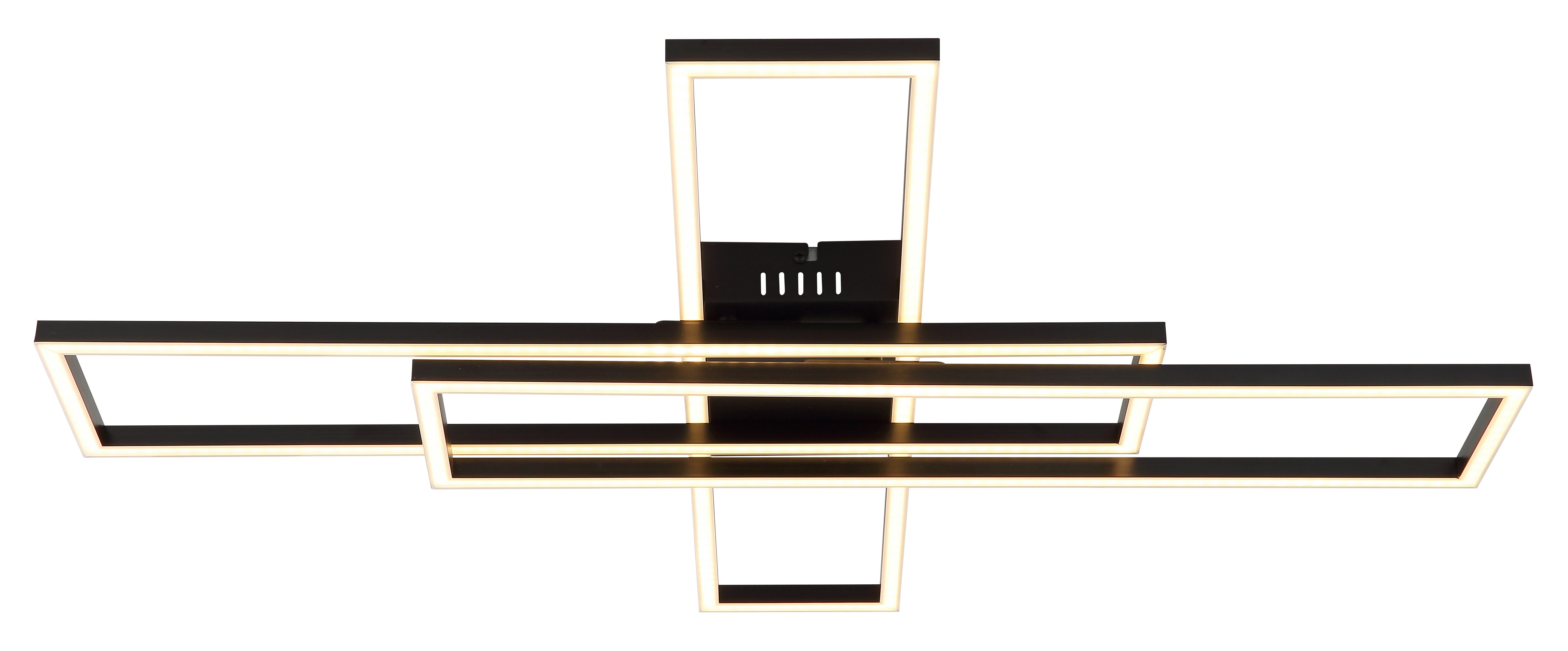 GLOBO LIGHTING Deckenleuchte TATJANA, LED fest integriert, Warmweiß, Deckenlampe Wohnzimmer-Leuchte Schlafzimmer-Leuchte Flur Küche