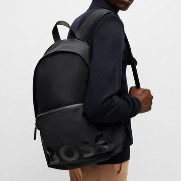 BOSS Rucksack Catch Backpack, mit großem Logoprint