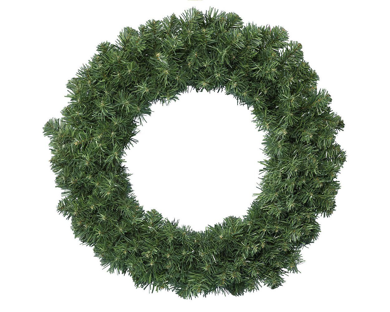 Kaemingk Adventskranz, Tannenkranz 35cm künstlich Indoor & Outdoor grün