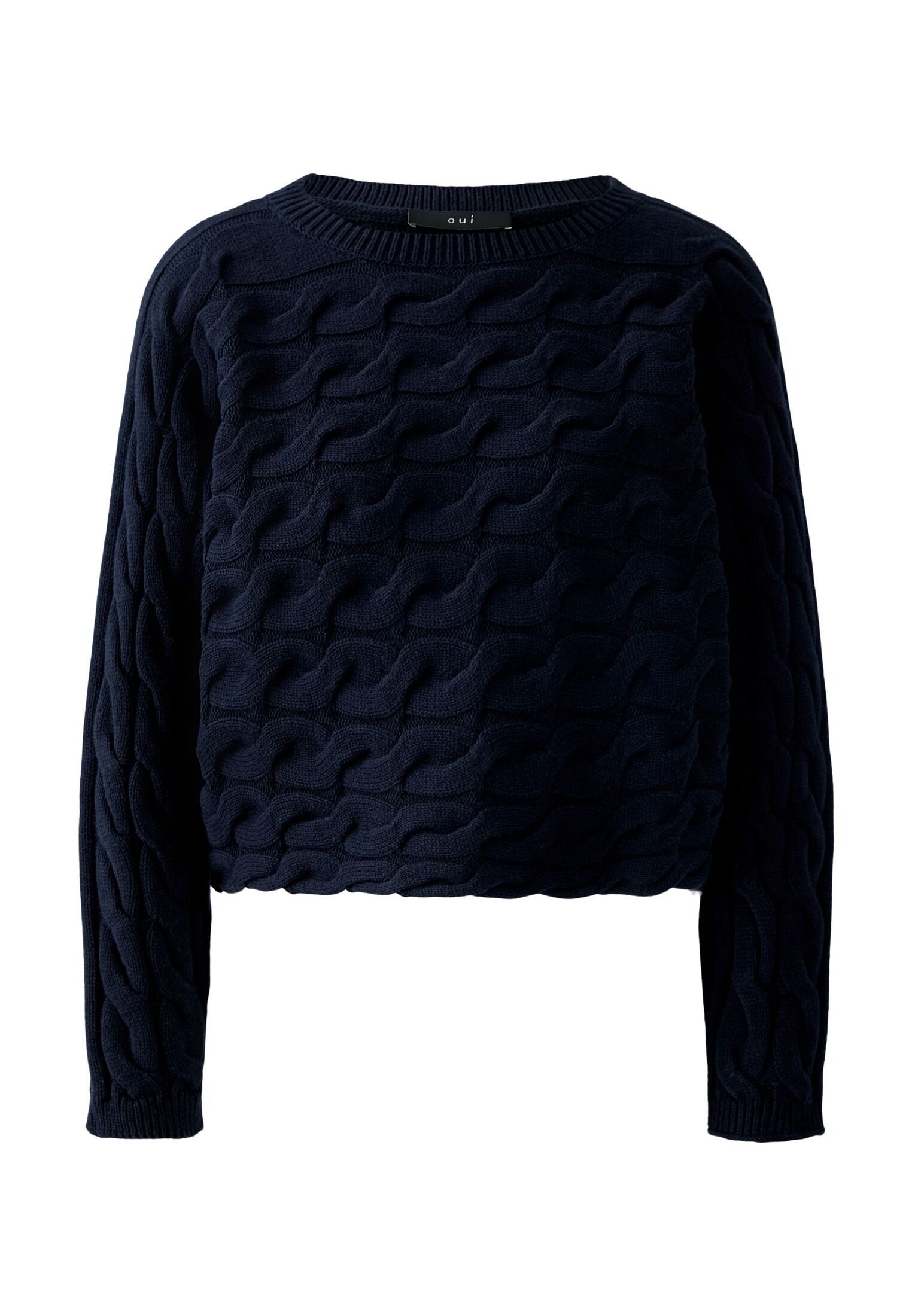 Oui Rundhalspullover SIRAH Pullover günstig online kaufen