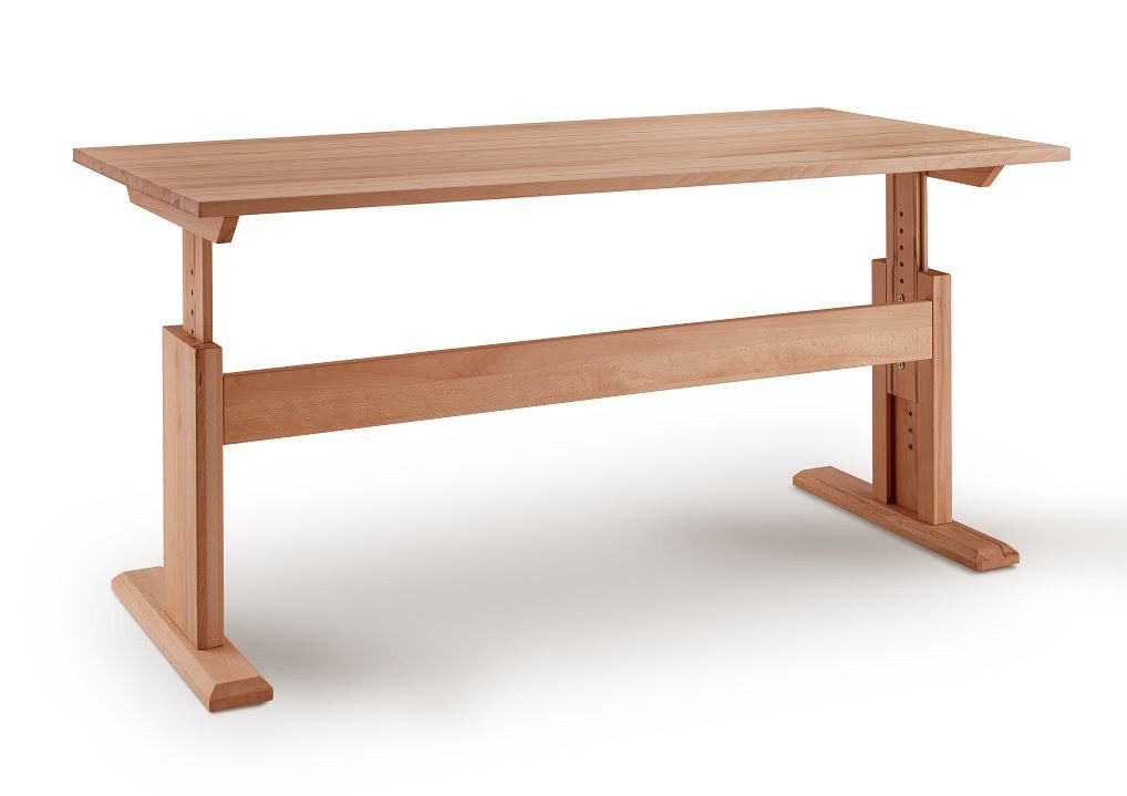 Schreibtisch Schreibtisch 120cm 'Lars' Kernbuche geölt