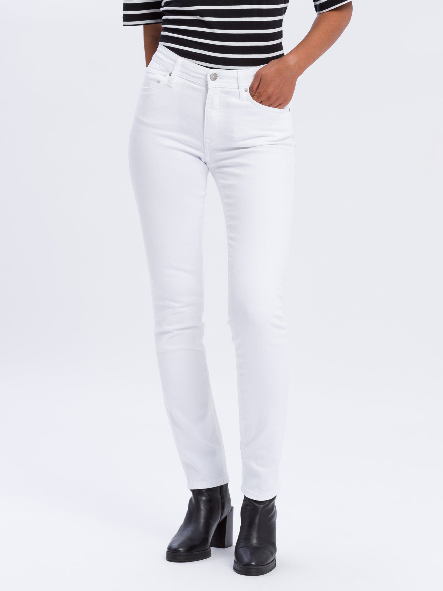 CROSS JEANS® Slim-fit-Jeans CROSS JEANS - ANYA Jeans, Slim Fit, White (P  489-107)