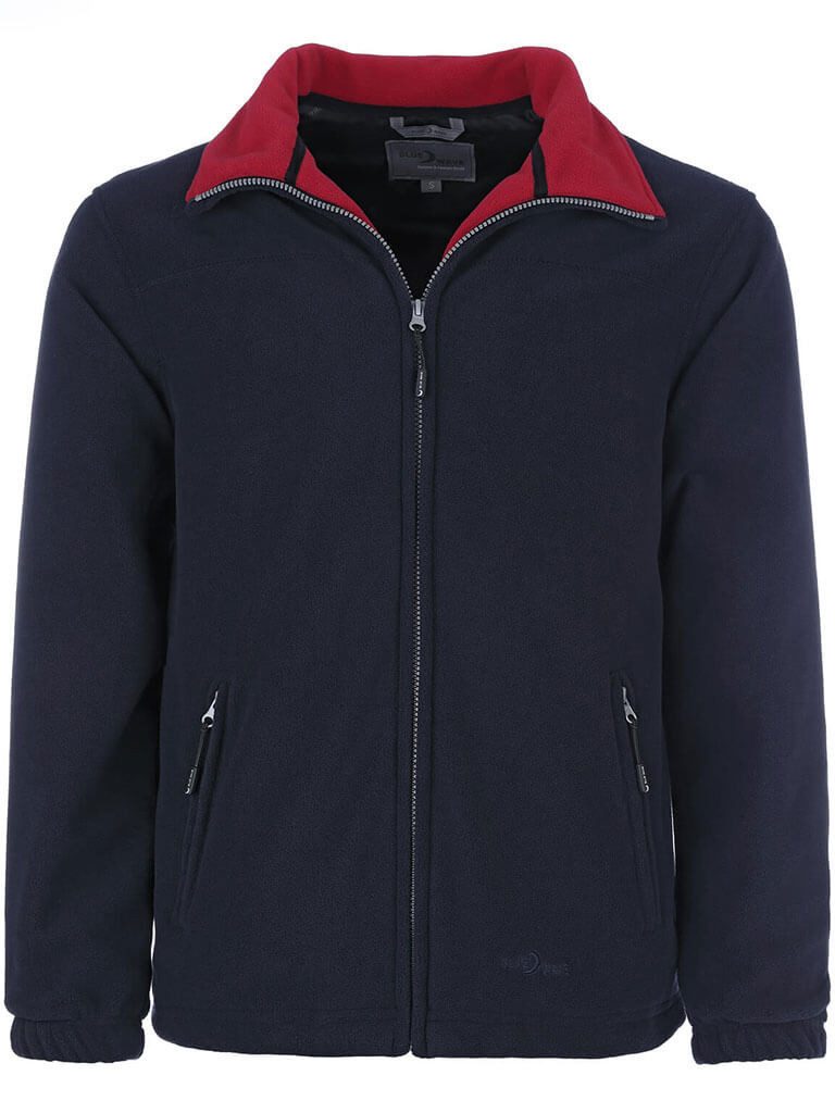 Blue Wave Fleecejacke (1-St) Herren Jacke Knut mit Futter - Strickjacke mit günstig online kaufen